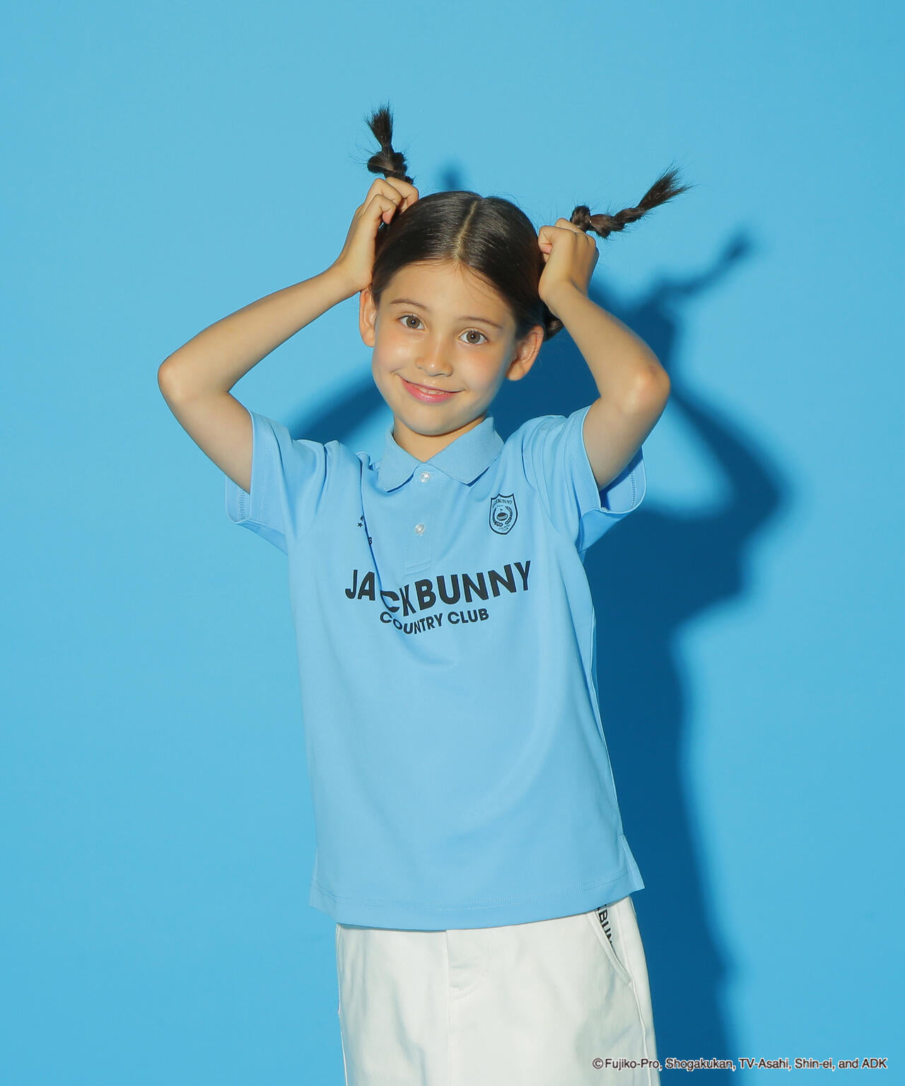 【ドラえもん】PEカノコ半袖ポロシャツ (ジュニア)