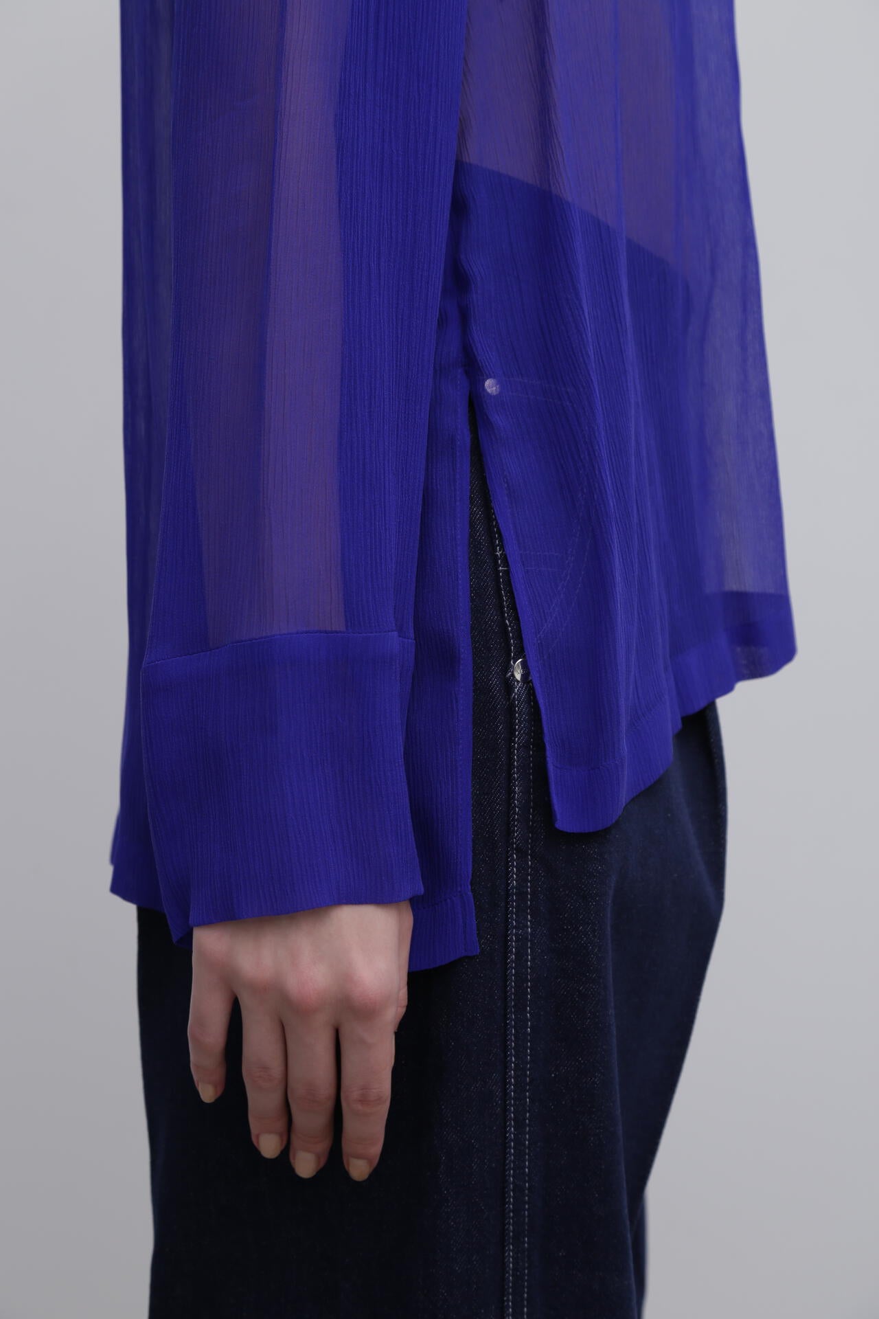 <UNiPH>シルククレープブラウス