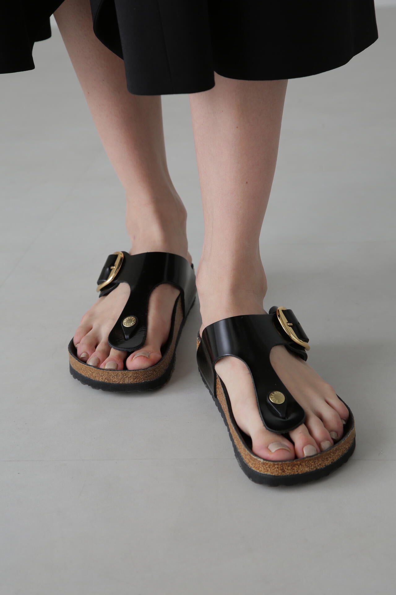 ≪BIRKENSTOCK≫ GIZEN (BLACK)