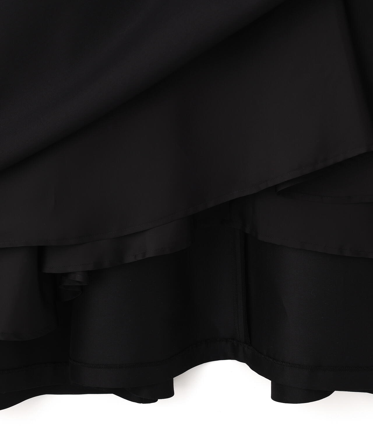 <BLACK LABEL>シルクダブルクロスノースリーブワンピース