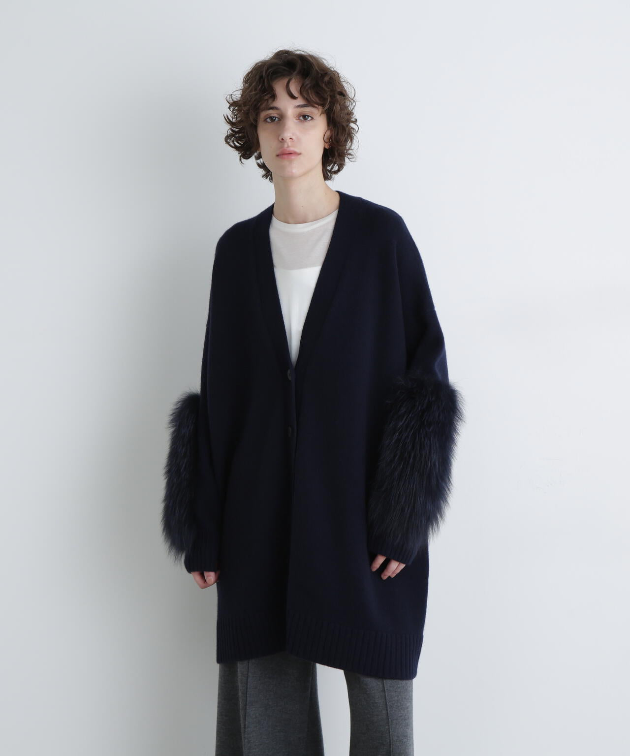 <UNiPH>コージーニットカーディガン
