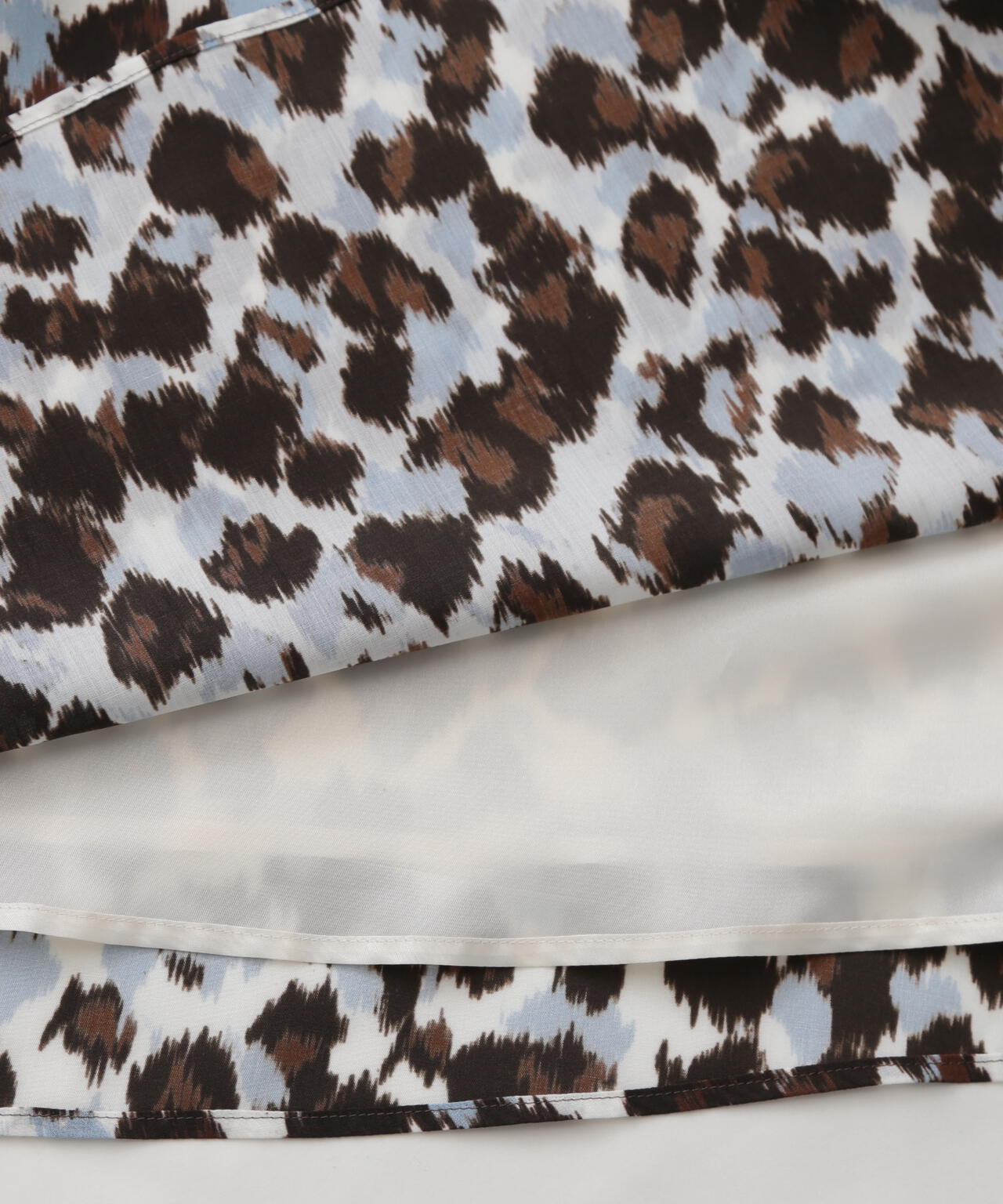 Printed Flare Skirt