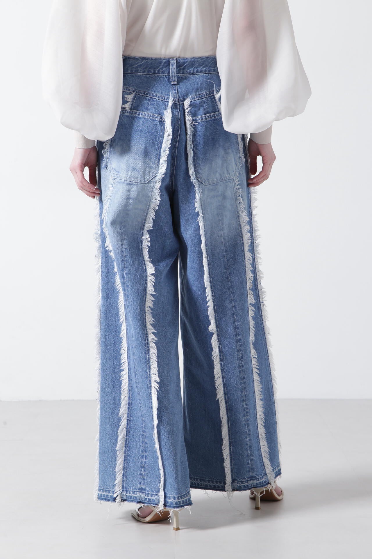 【TV着用】Fringe Combination Denim
