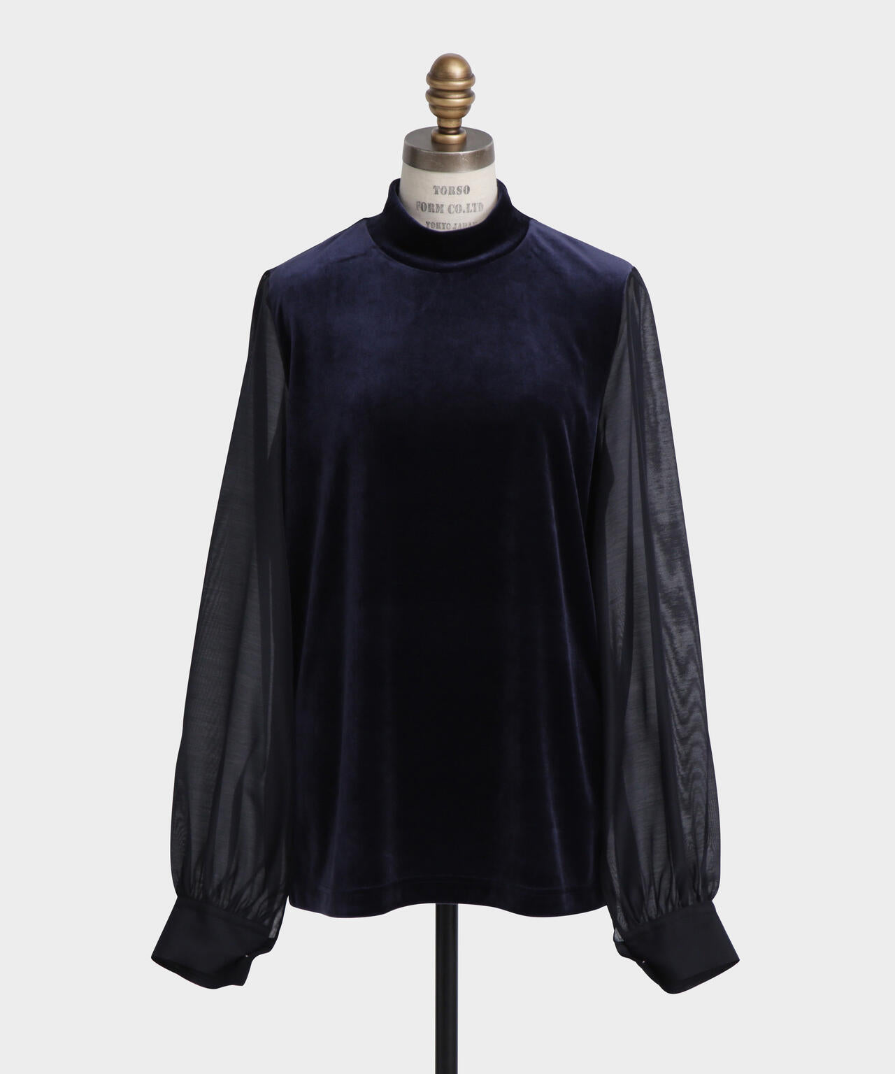 Velour Organdy Pullover