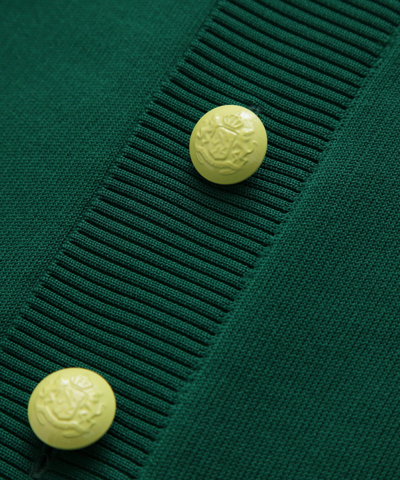 Painted Metal Button Cardigan