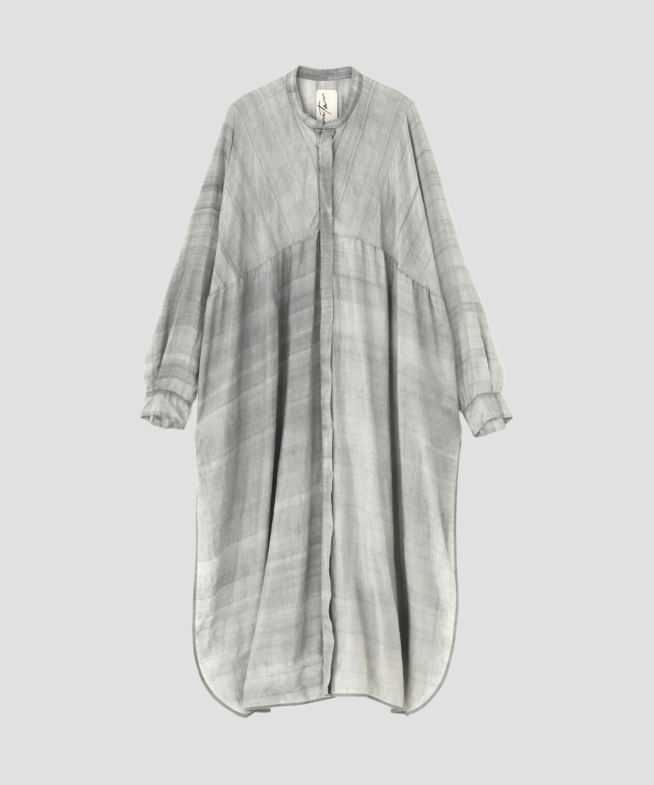 quitan / SILK KHADI AO DAI LONG BAND COLLAR SHIRT
