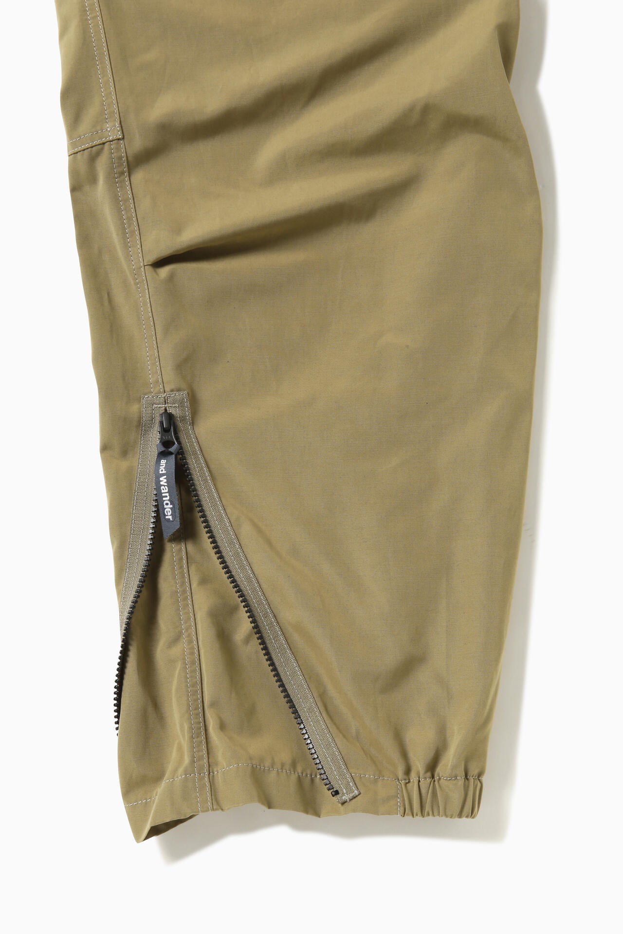 side zip hem pants