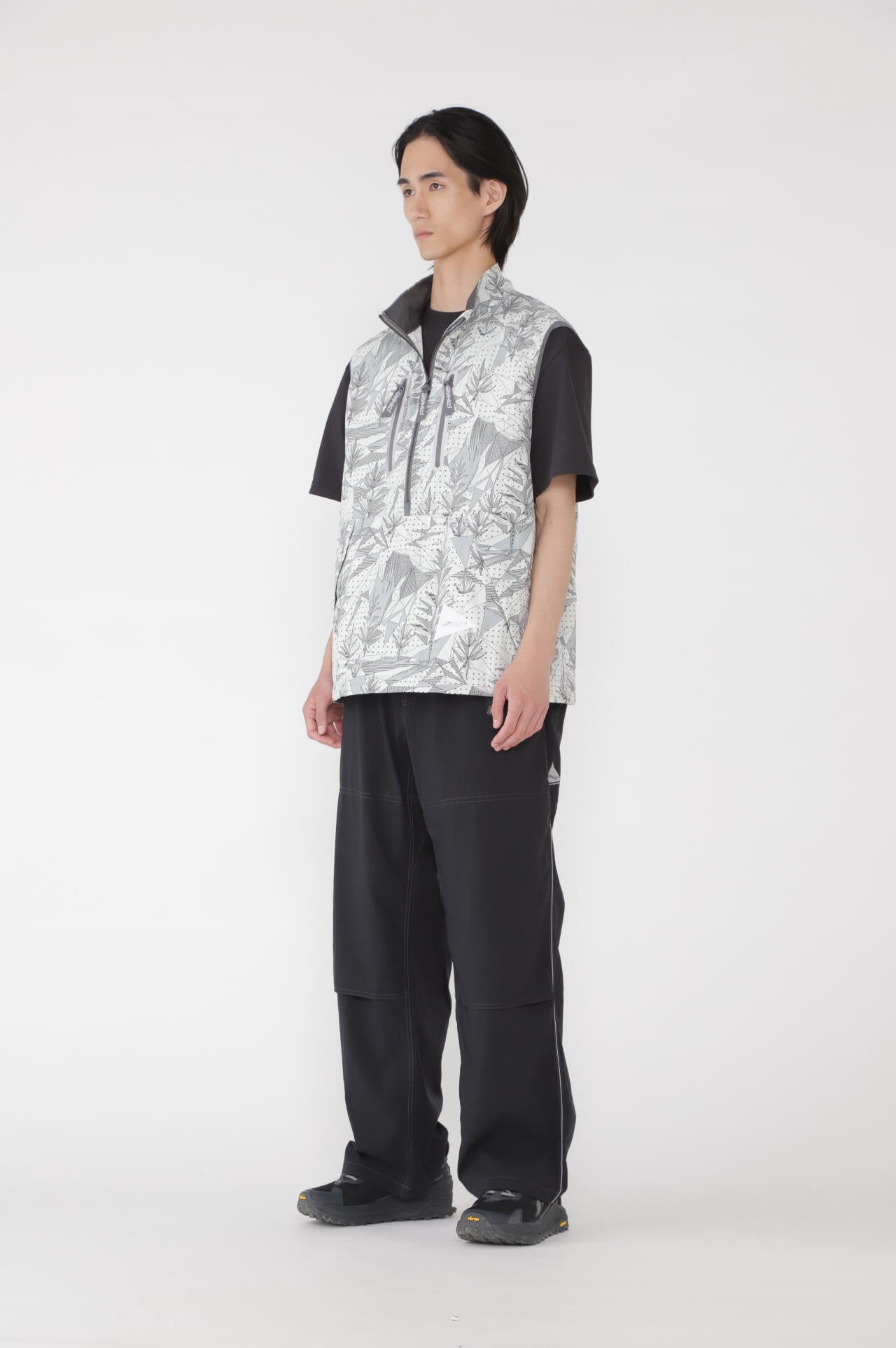 GRAMICCI × and wander nylon double knee pant