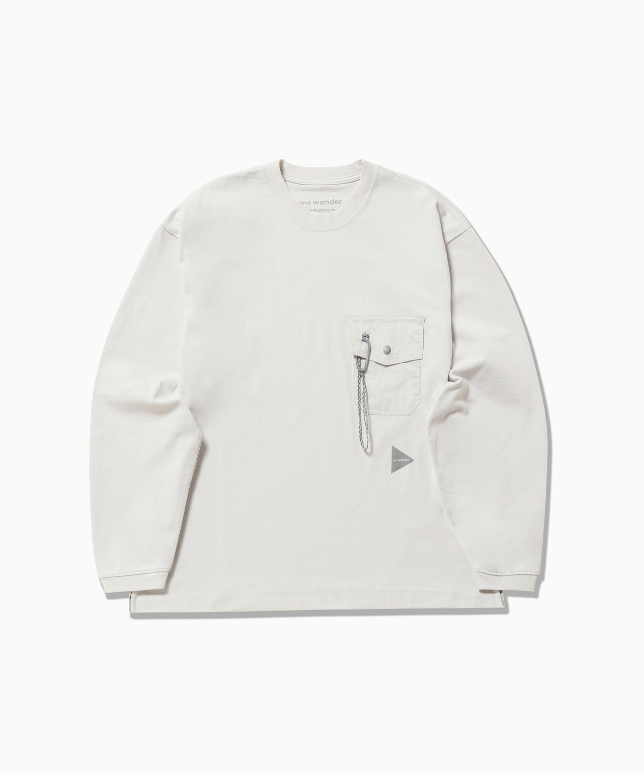 heavy cotton pocket LS T