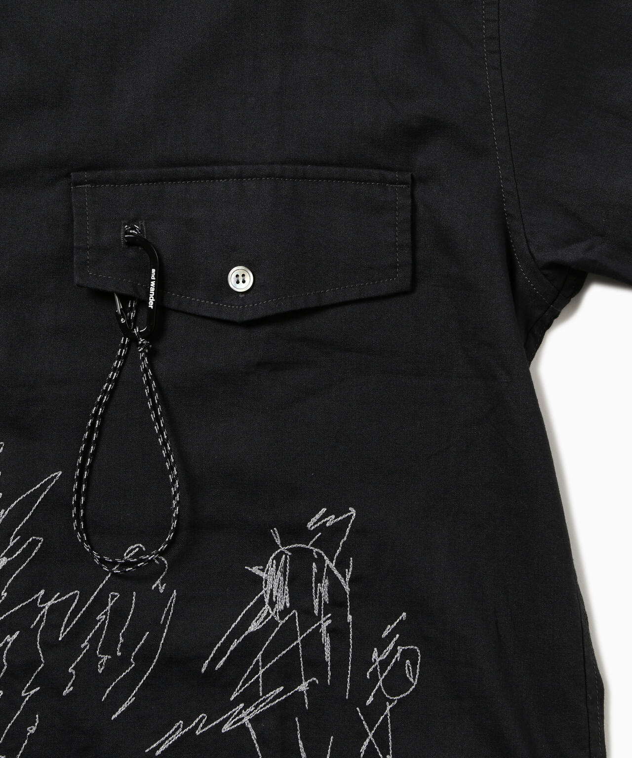 reflective embroidery shirt