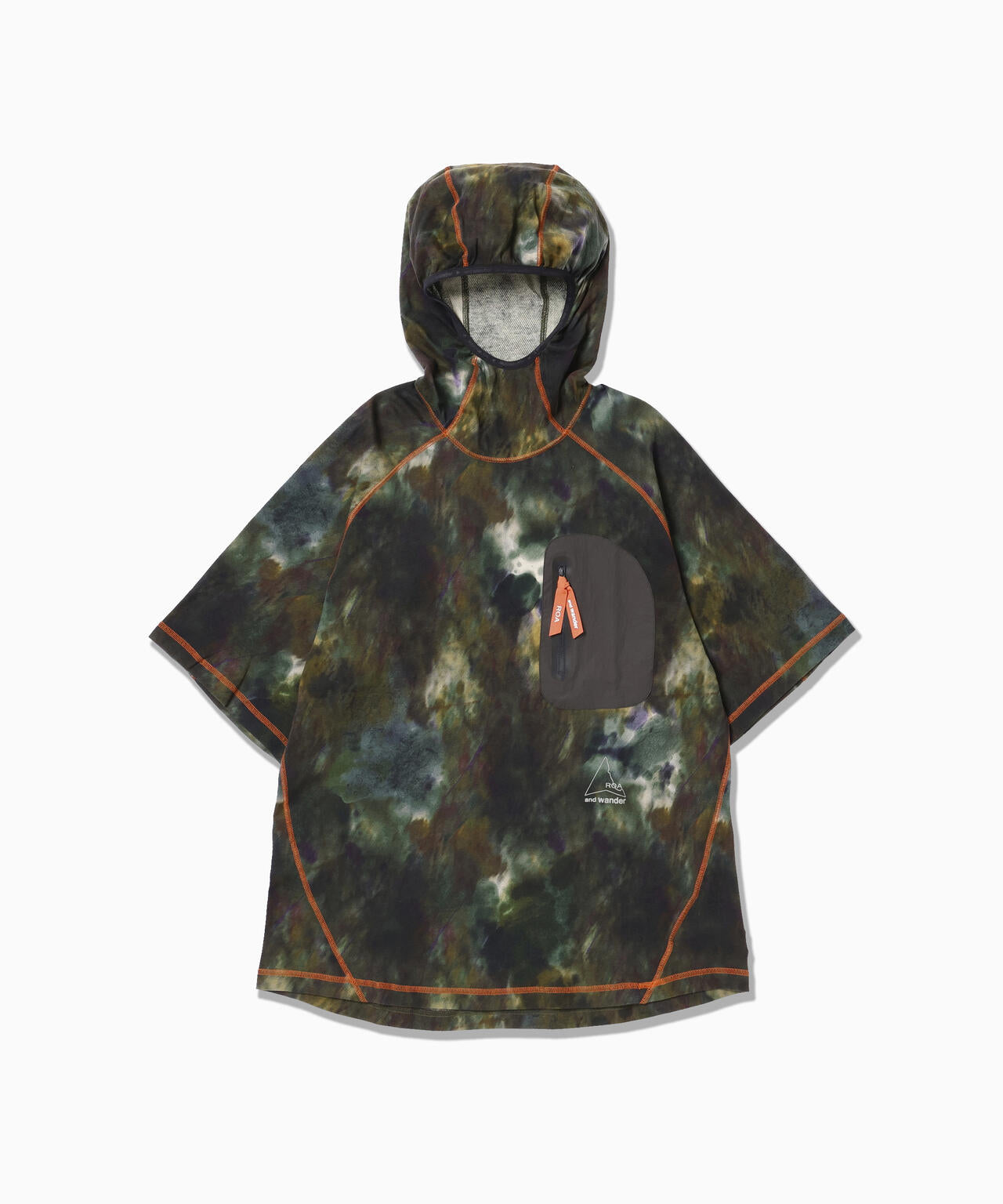 ROA × and wander printed houdie T