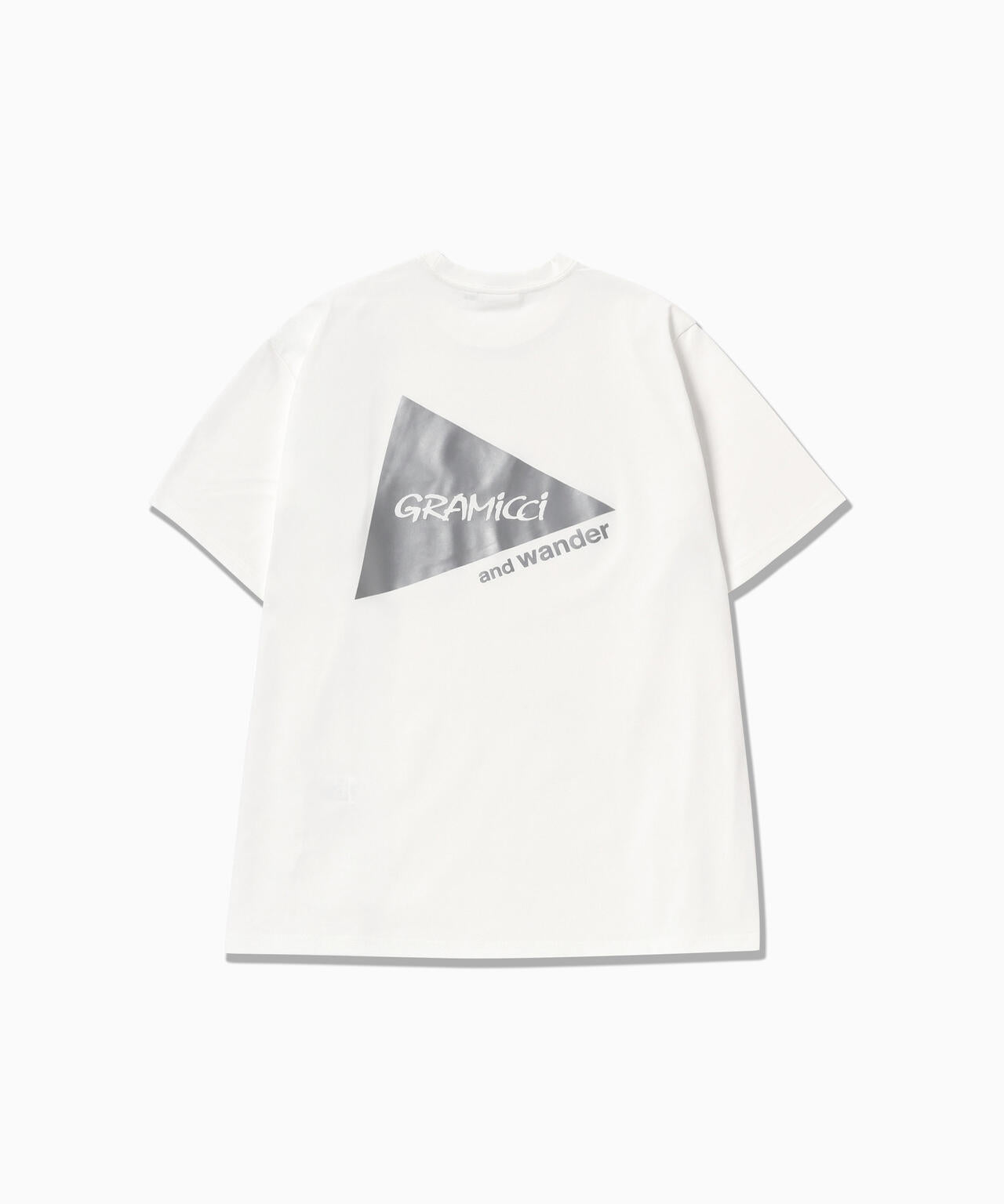 Gramicci × and wander backprint S/S tee