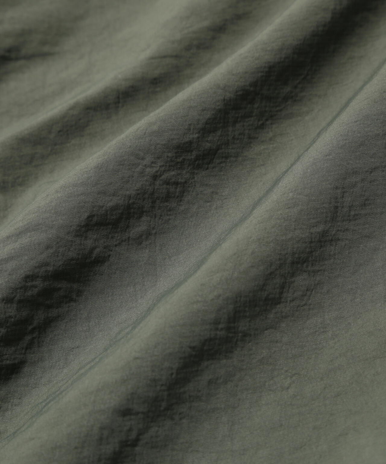crinkled nylon pants