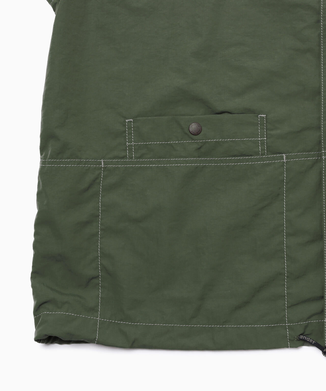 crinkled nylon shrits jacket