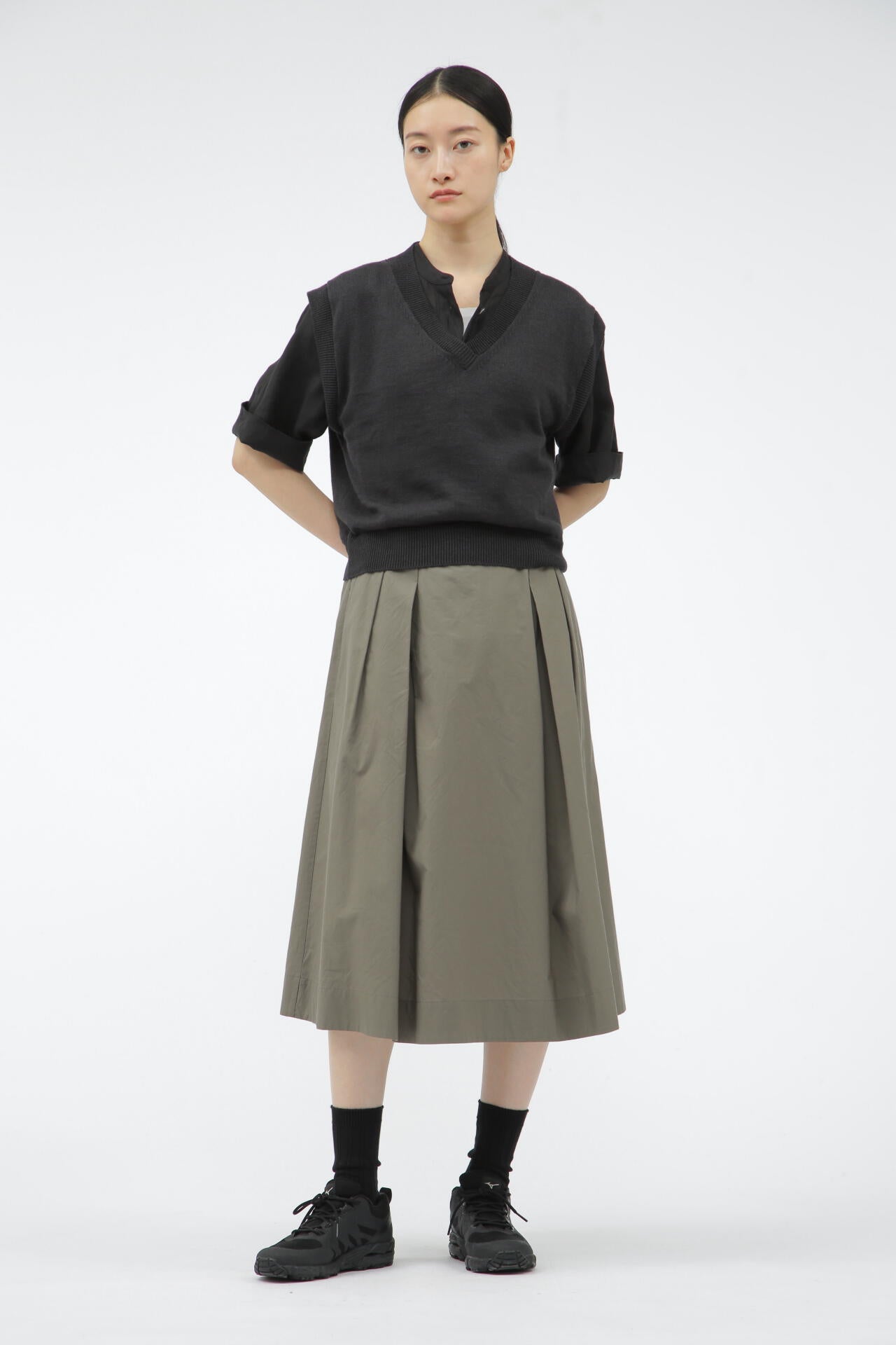 MATT COTTON SILK POPLIN