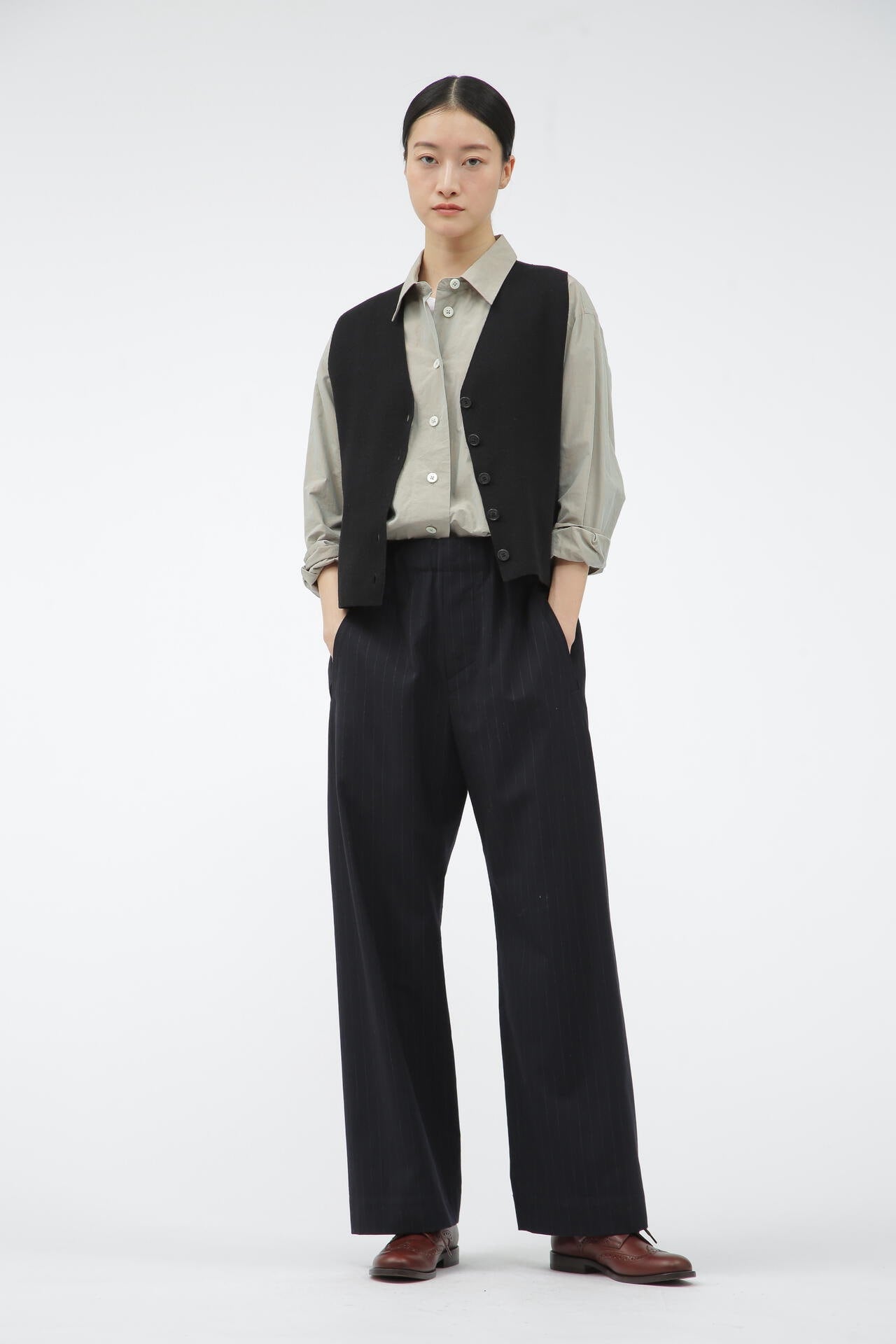 RIBBED COTTON CASHMERE