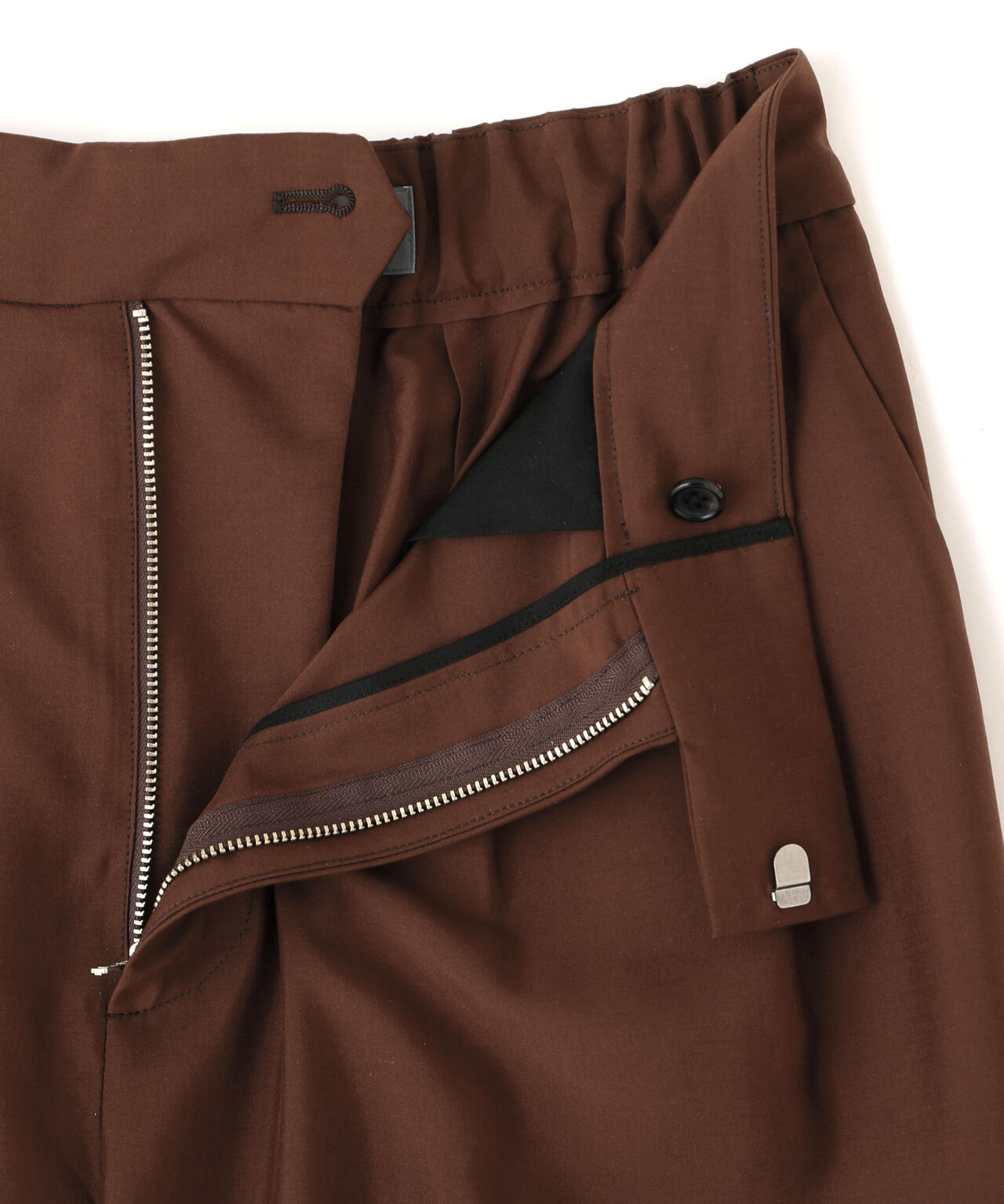 MATT SILK TROUSERS
