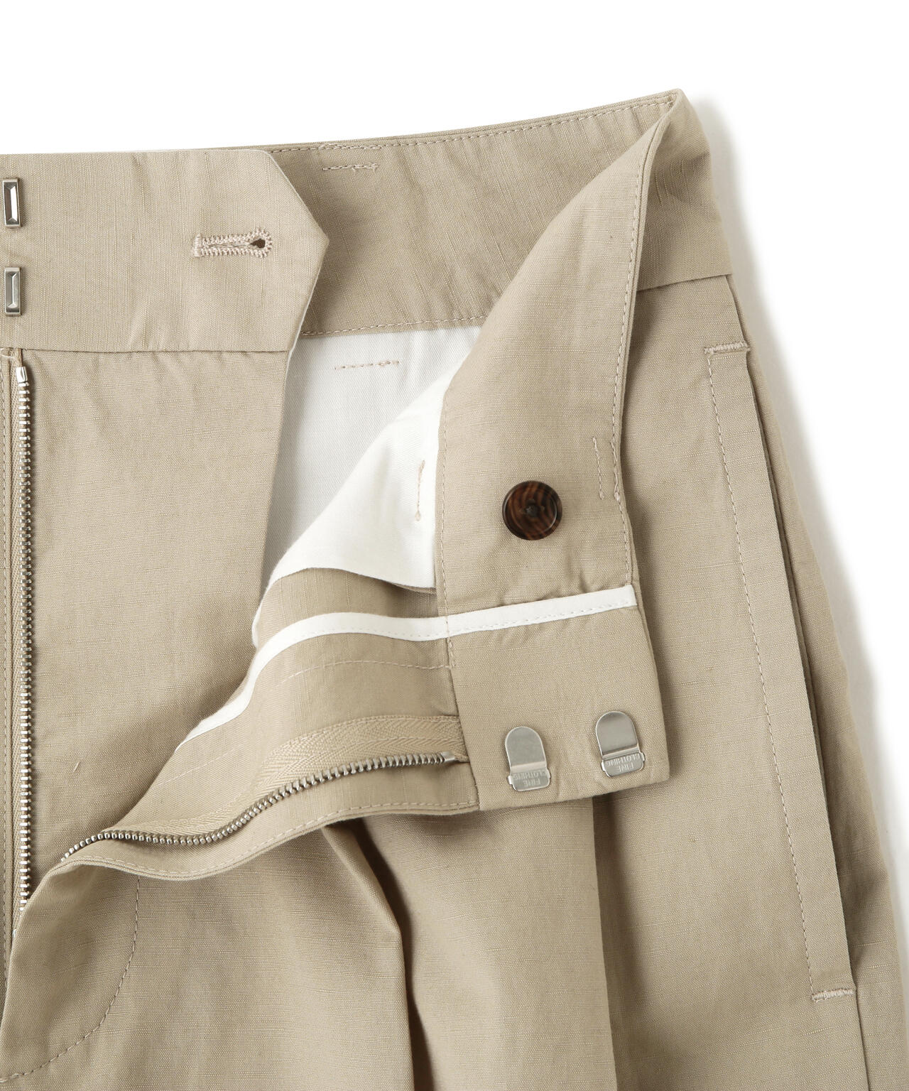 COTTON LINEN TROUSERS