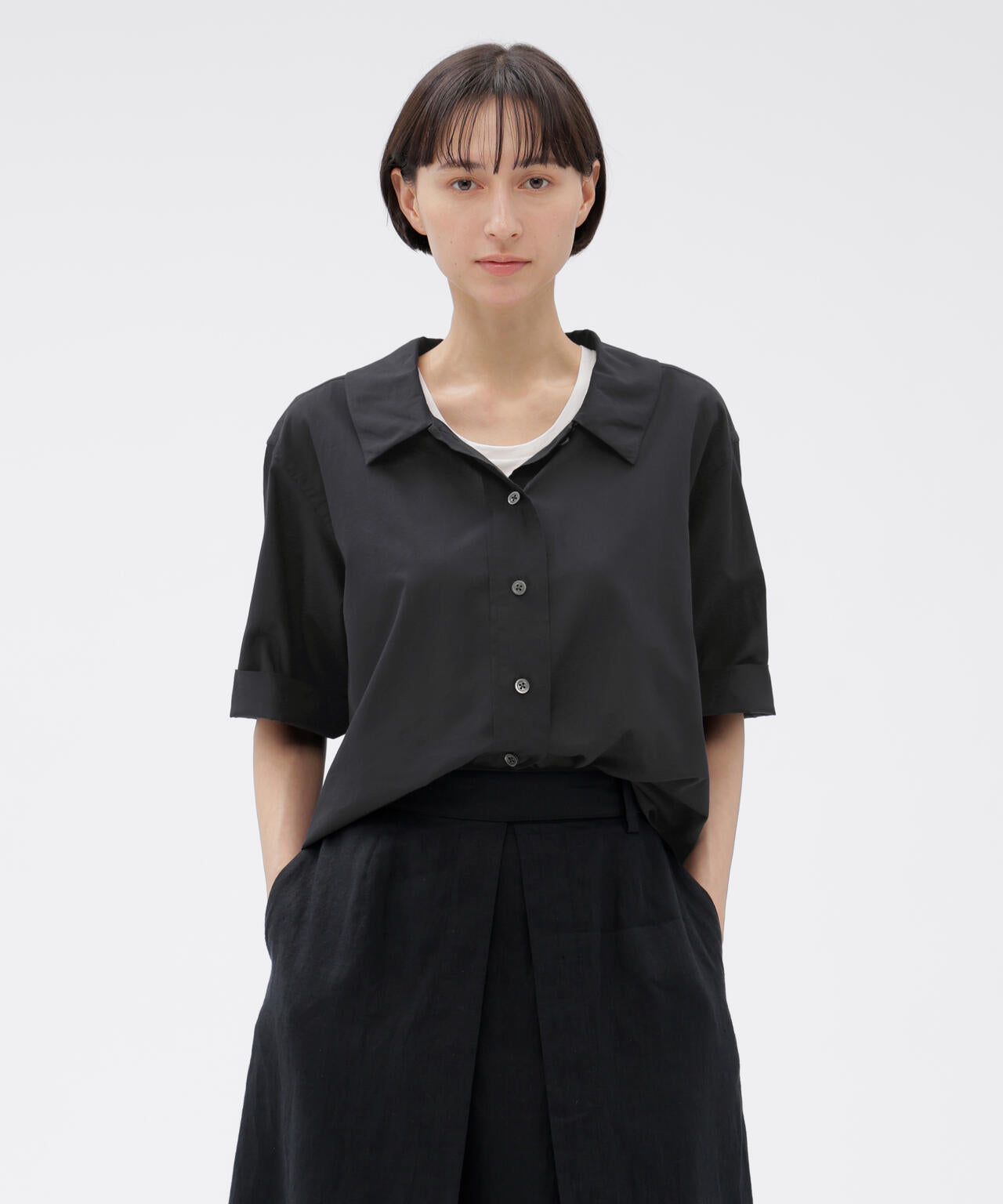 WASHED COTTON SHIRT