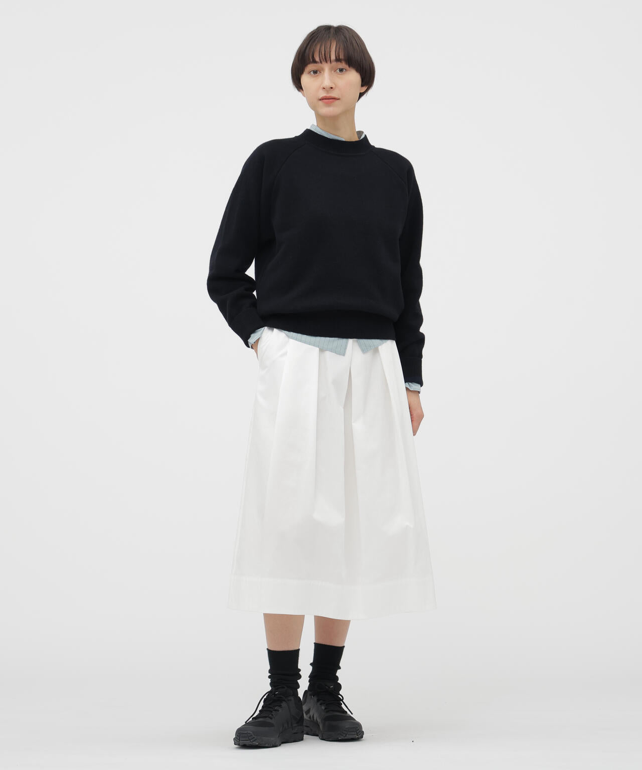 SIMPLE STRIPE COTTON SHIRT