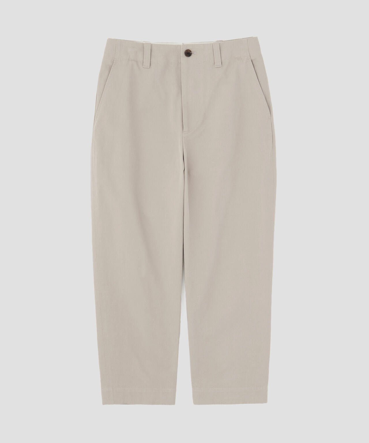 COTTON TWILL TROUSERS