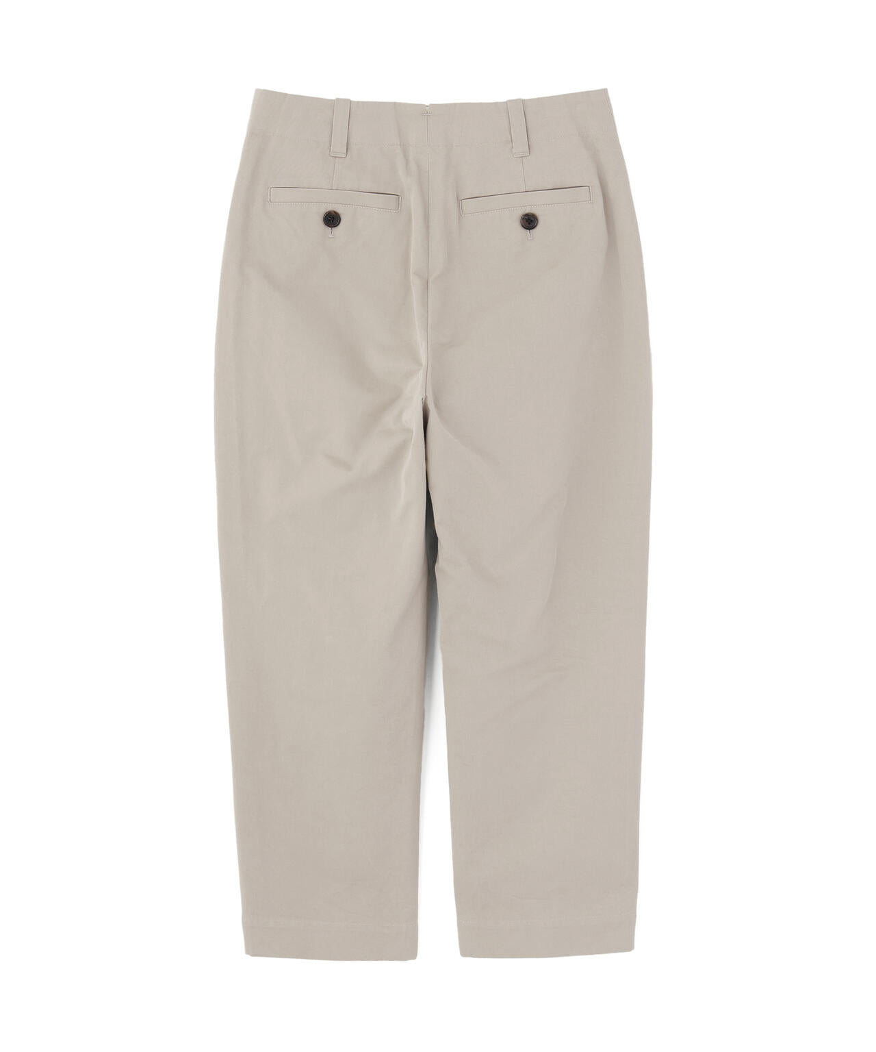 COTTON TWILL TROUSERS