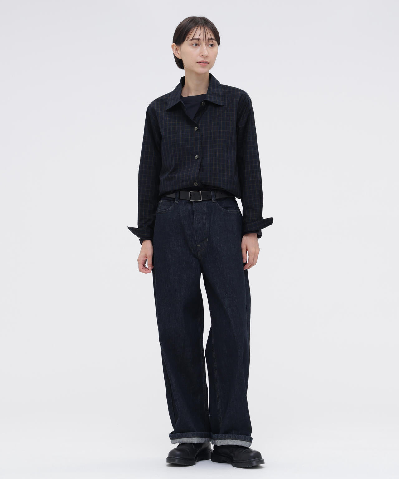 COTTON SILK CHECK SHIRT