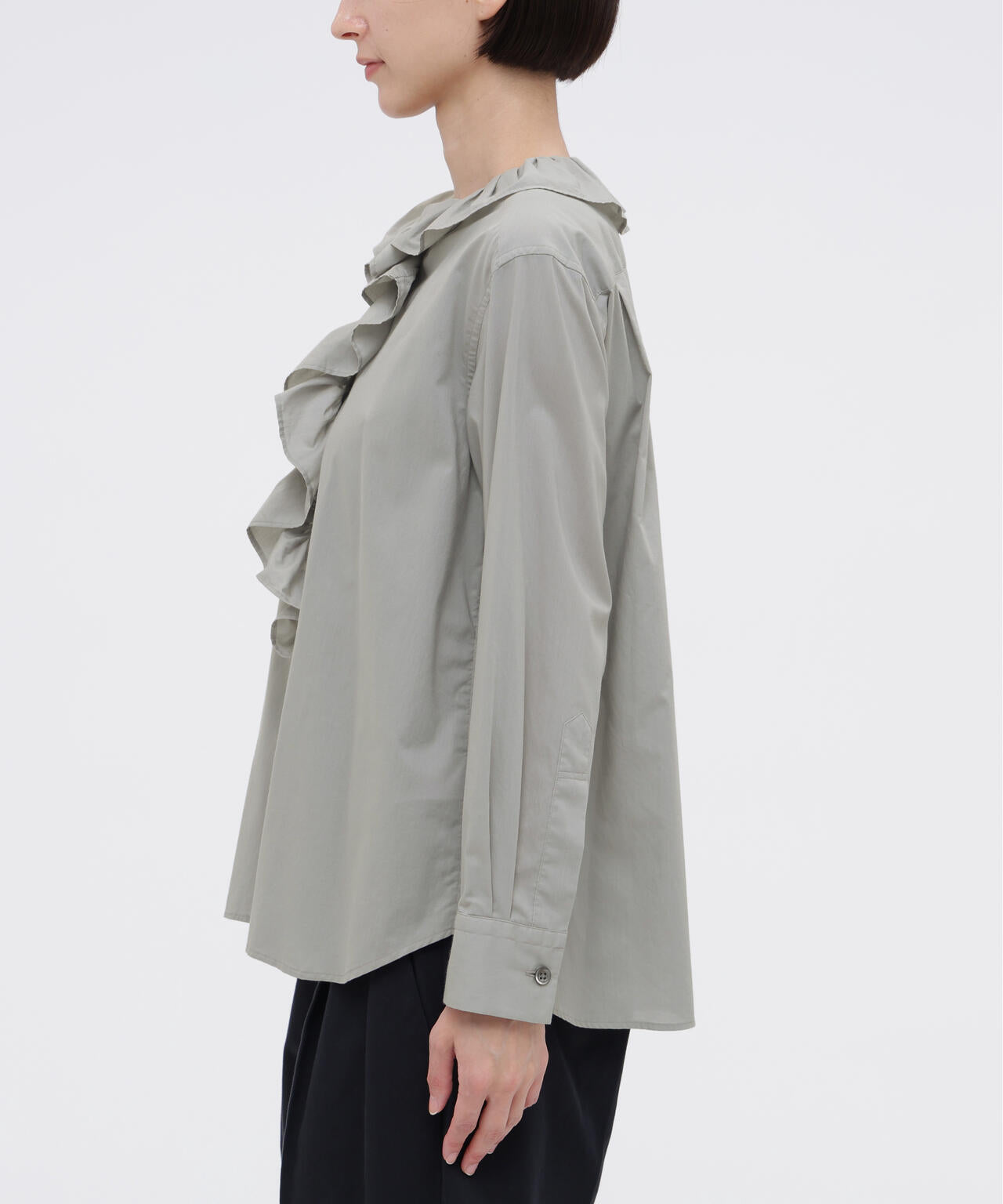 WASHED COTTON CHAMBRAY SHIRT