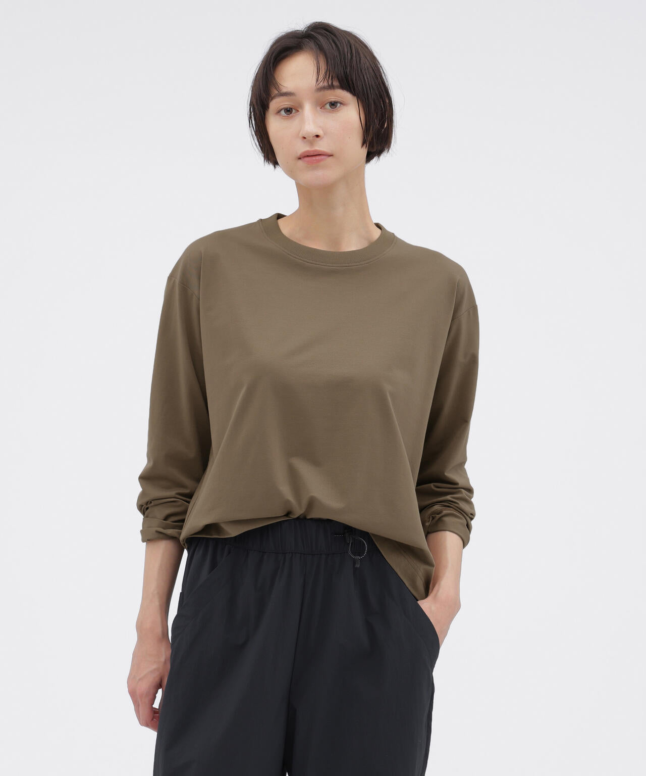 POLYESTER COTTON HIGH GAUGE PIQUE JERSEY TOP