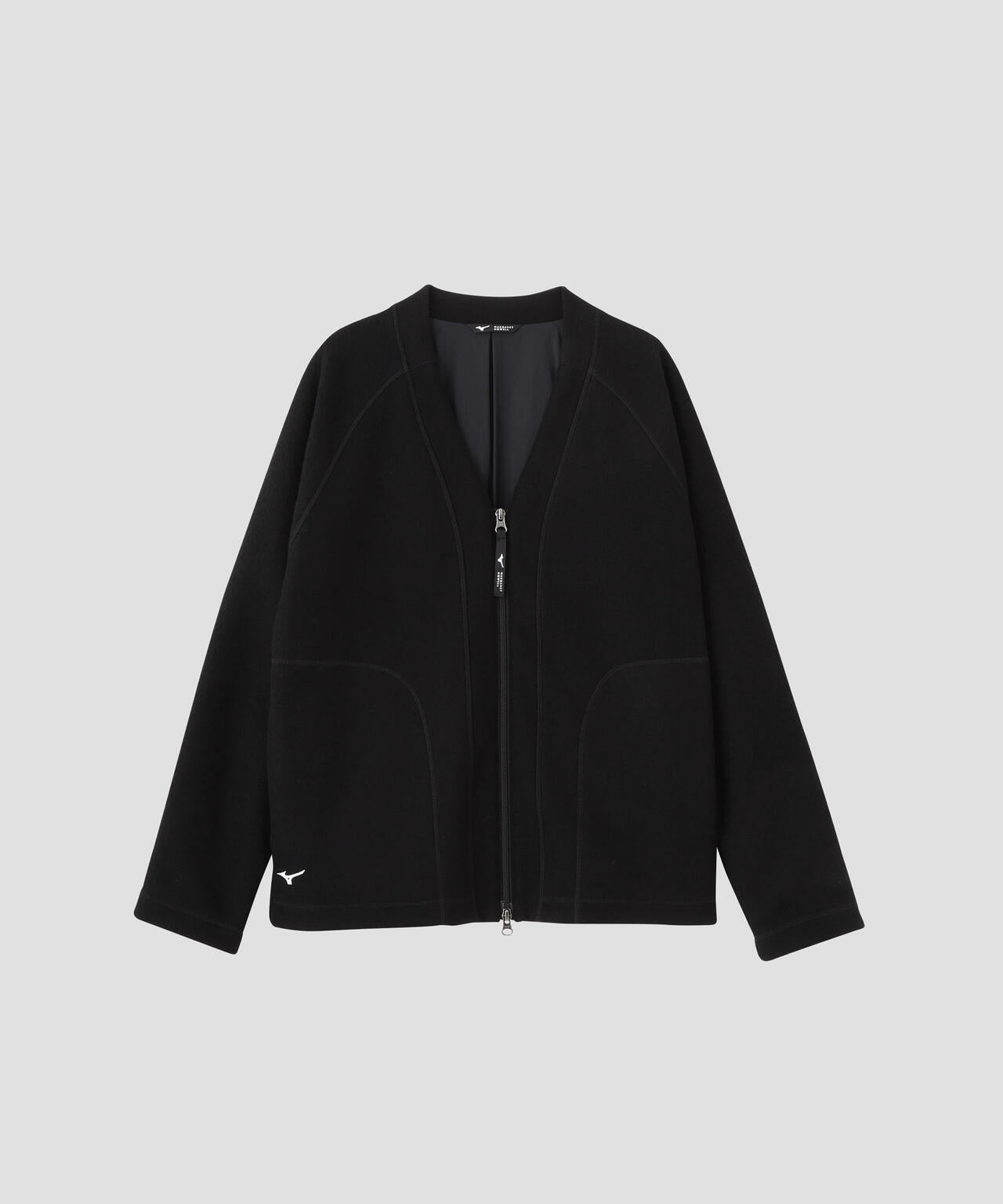 WOOL NYLON DENSE JERSEY TOP