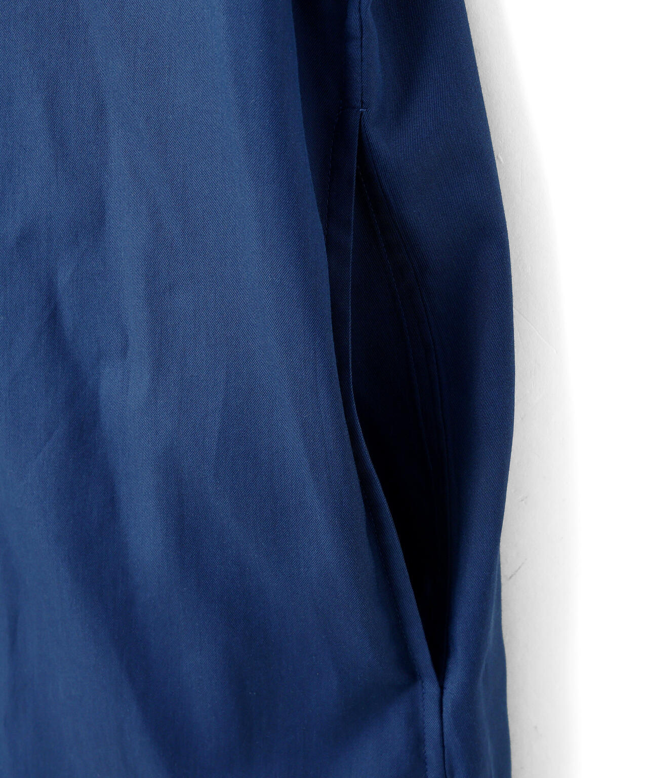 COTTON SILK POPLIN DRESS