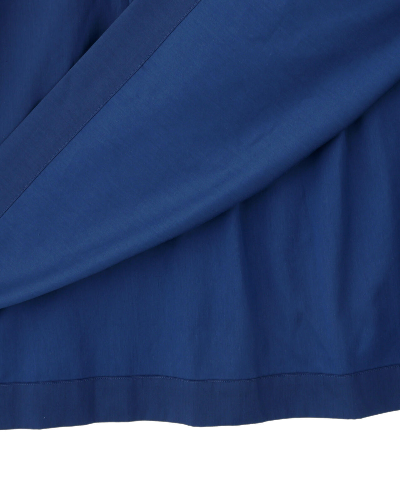COTTON SILK POPLIN DRESS