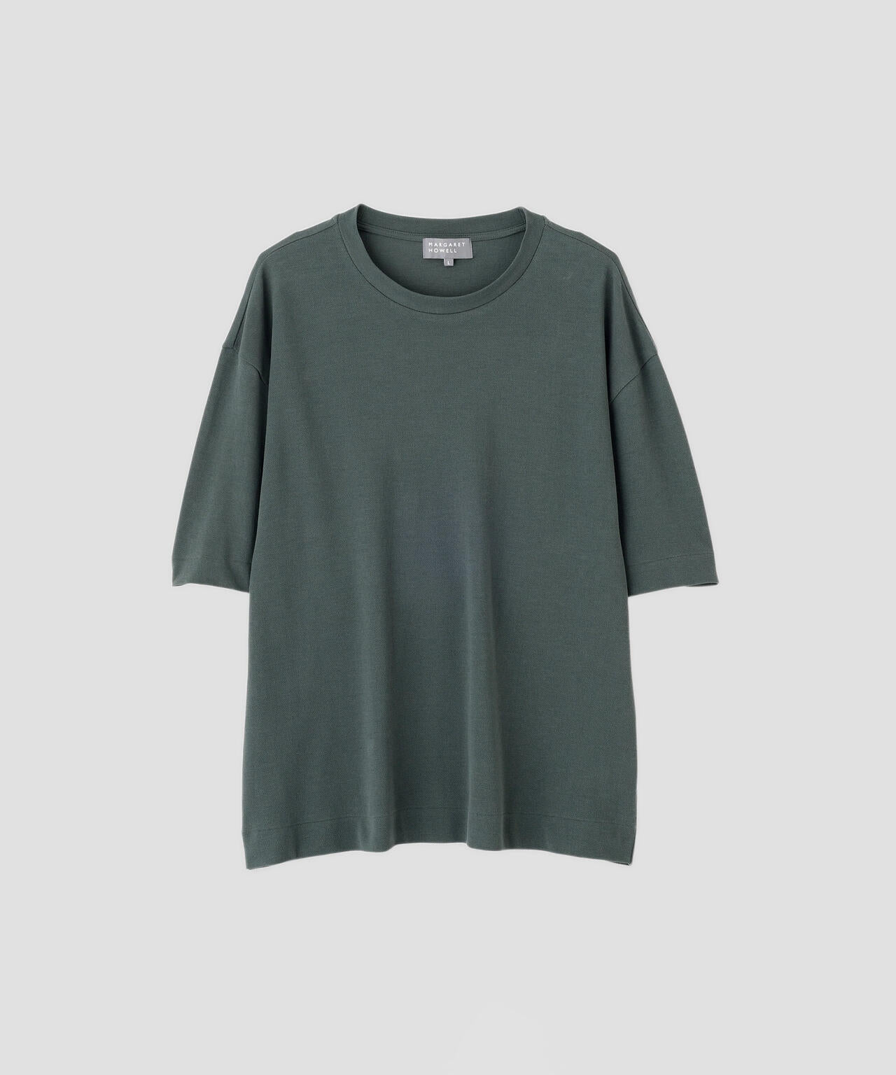 COTTON LINEN PIQUE TOP