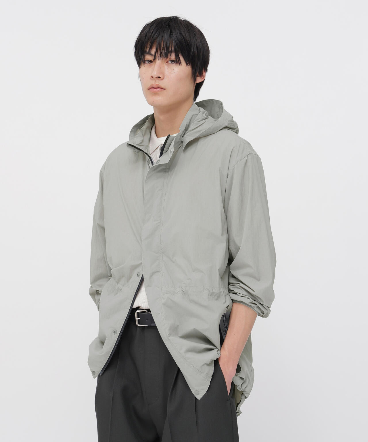 RECYCLED LIGHTWEIGHT NYLON POPLIN BLOUSON