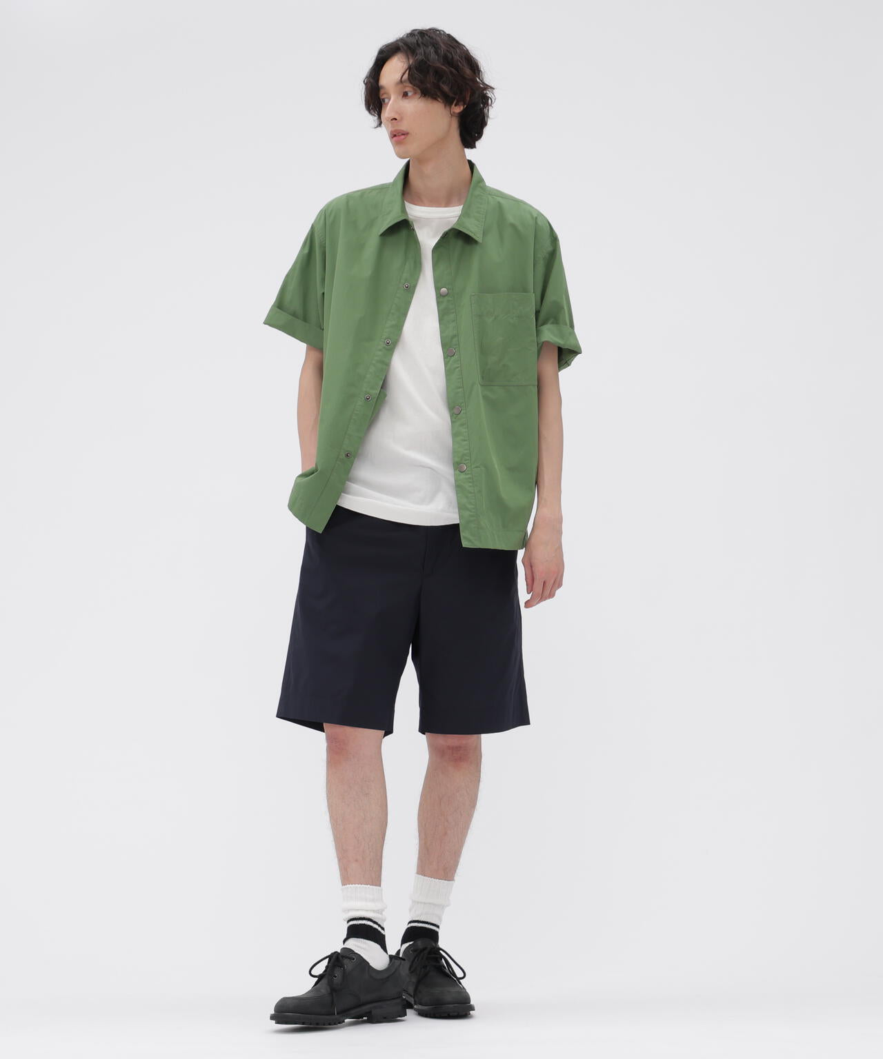 HIGHDENSE COTTON PLAINWEAVE TROUSERS