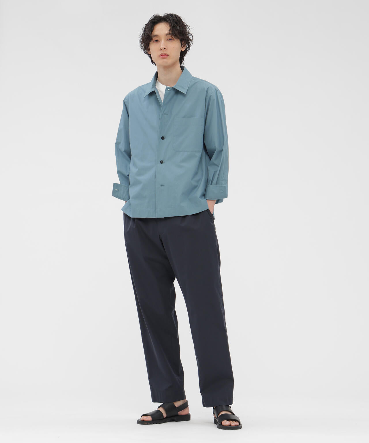 HIGHDENSE COTTON POPLIN SHIRT
