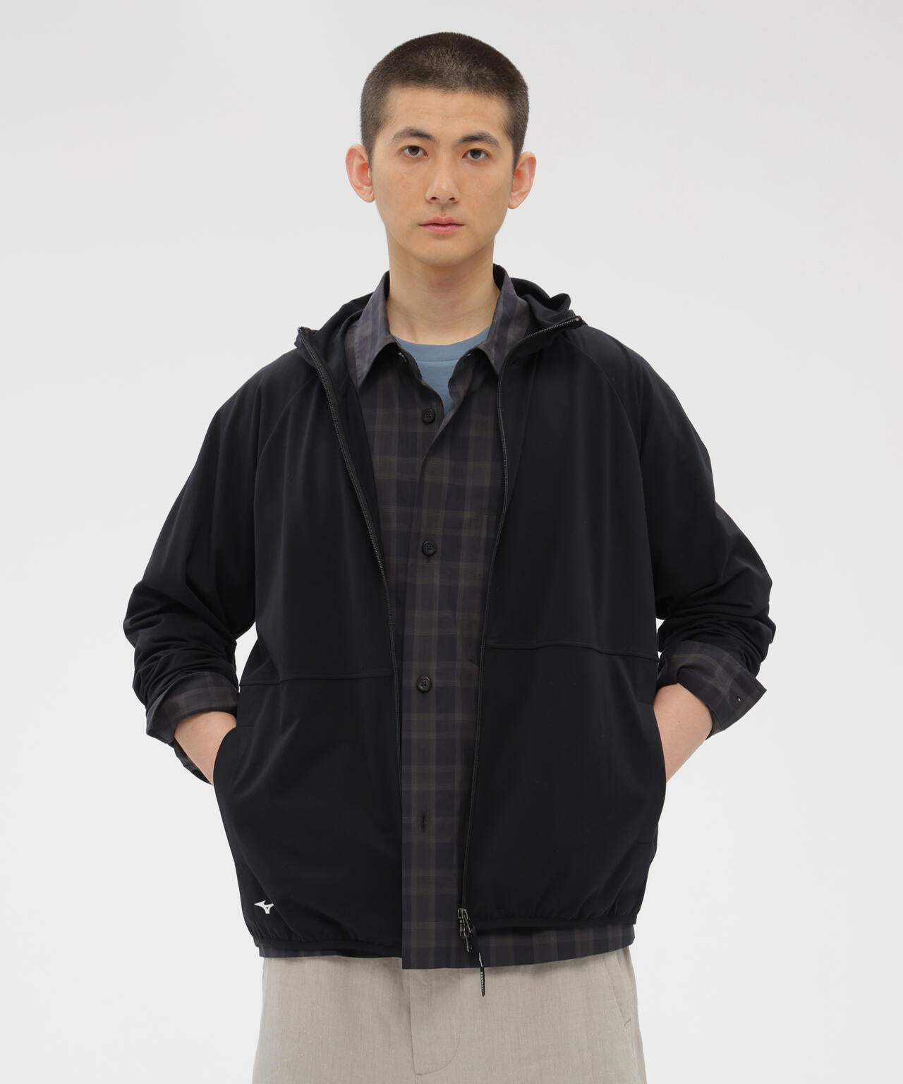 HIGHDENCE PIQUE JERSEY TOP