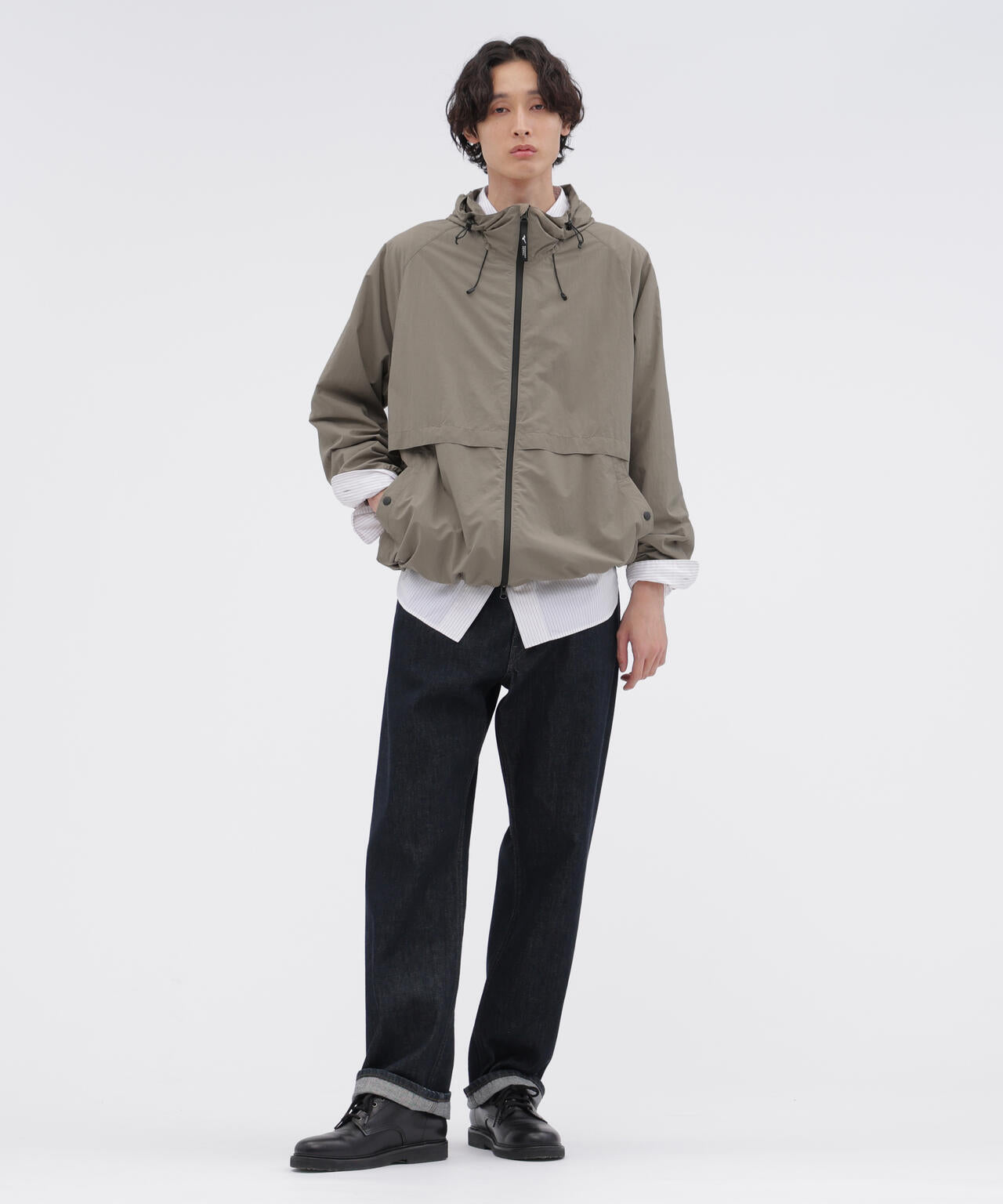 RECYCLED TASLAN NYLON TAFFETA BLOUSON