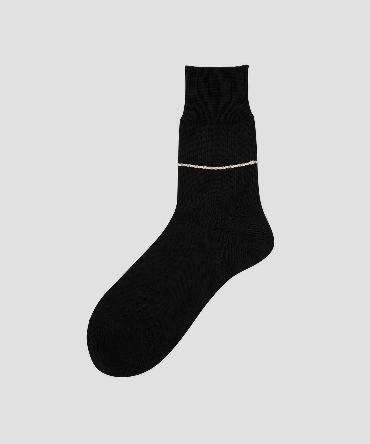 MEN SINGLE STRIPE COTTON SOCKS