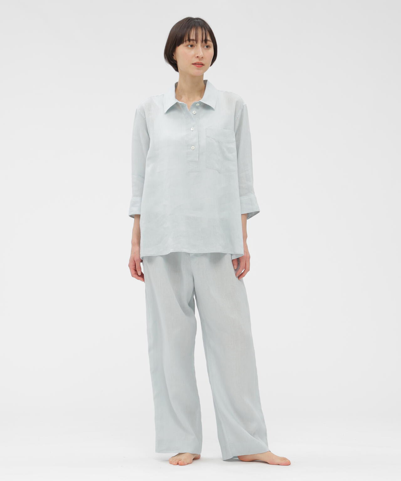 SOFT LINEN TROUSERS