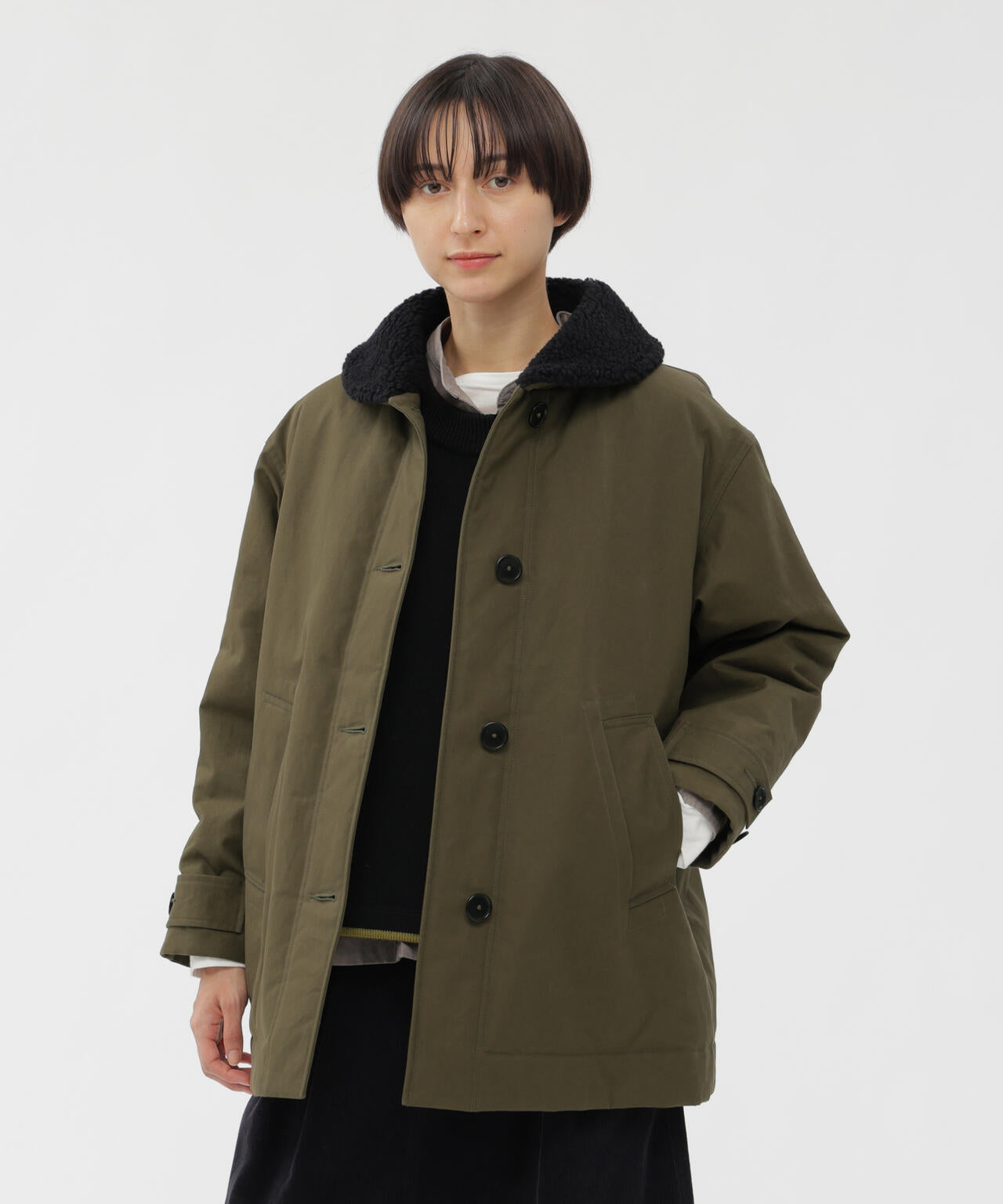 DRY COTTON CANVAS COAT