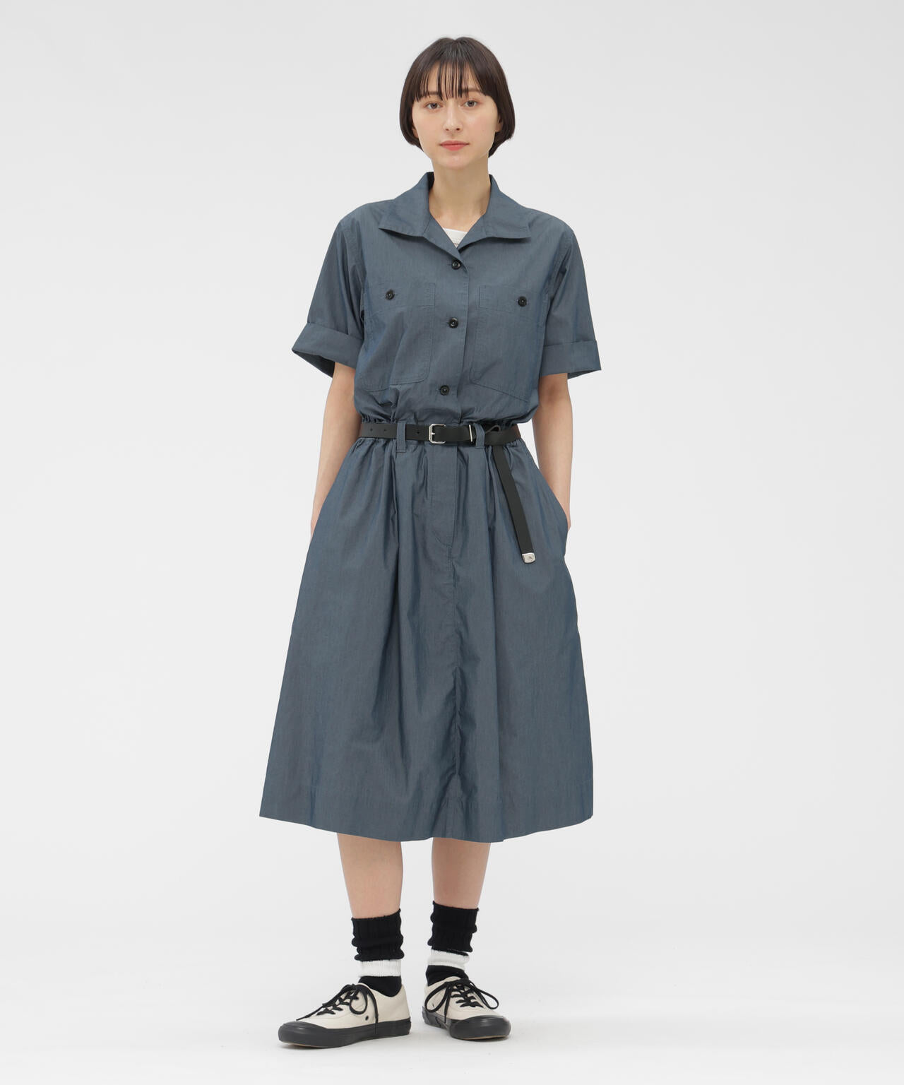SUPERLIGHT COTTON NYLON DRESS