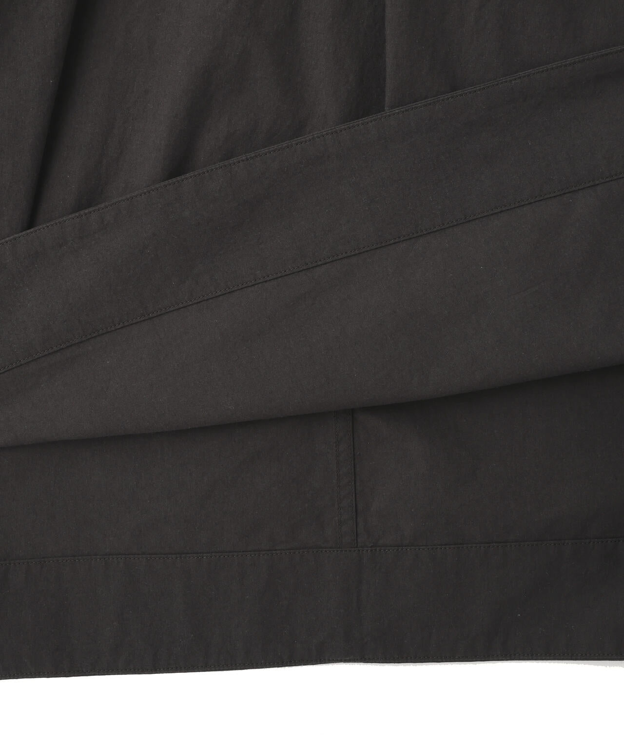 WASHED COTTON POPLIN DRESS