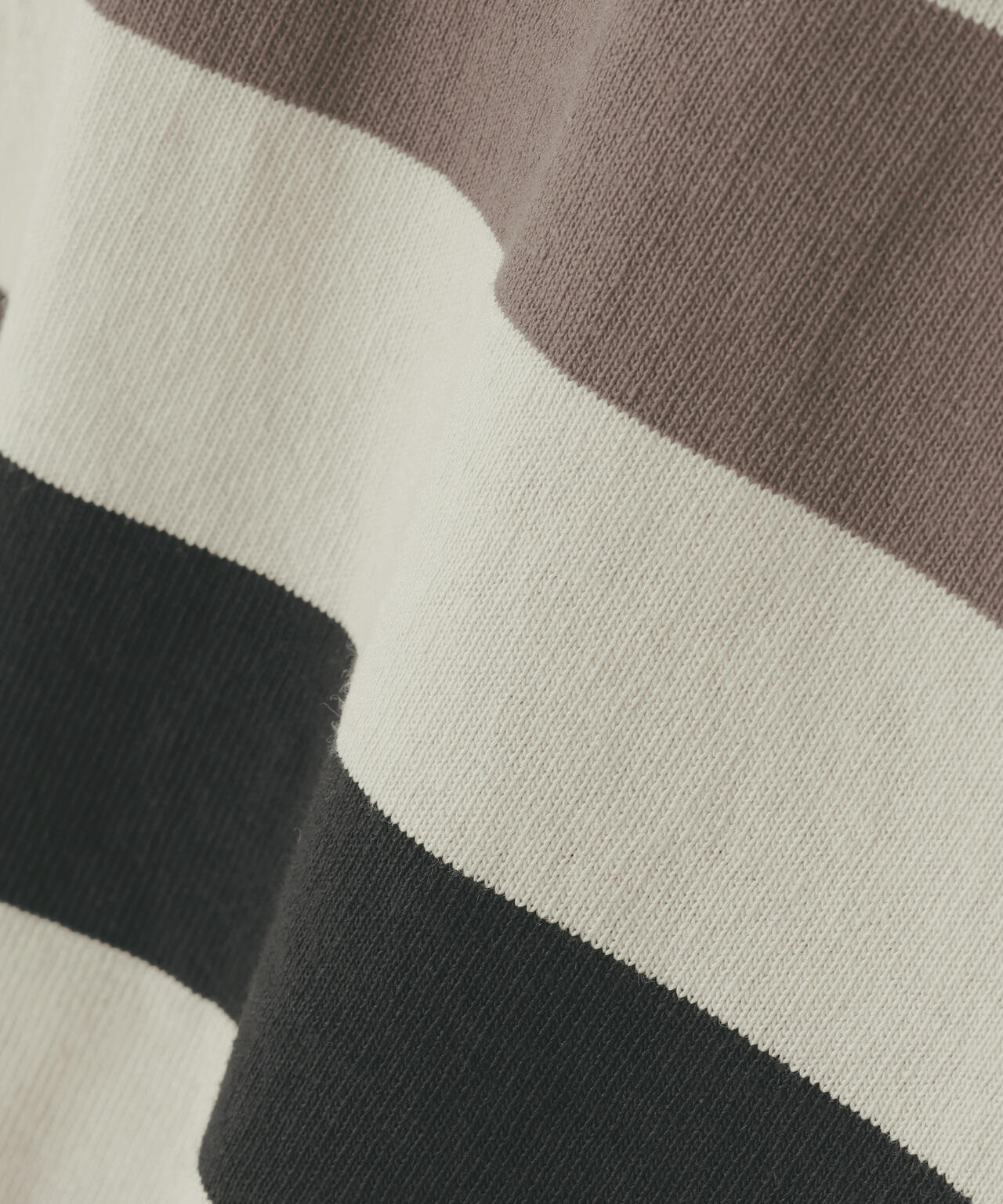 THREE COLOUR BLOCK STRIPE TOP