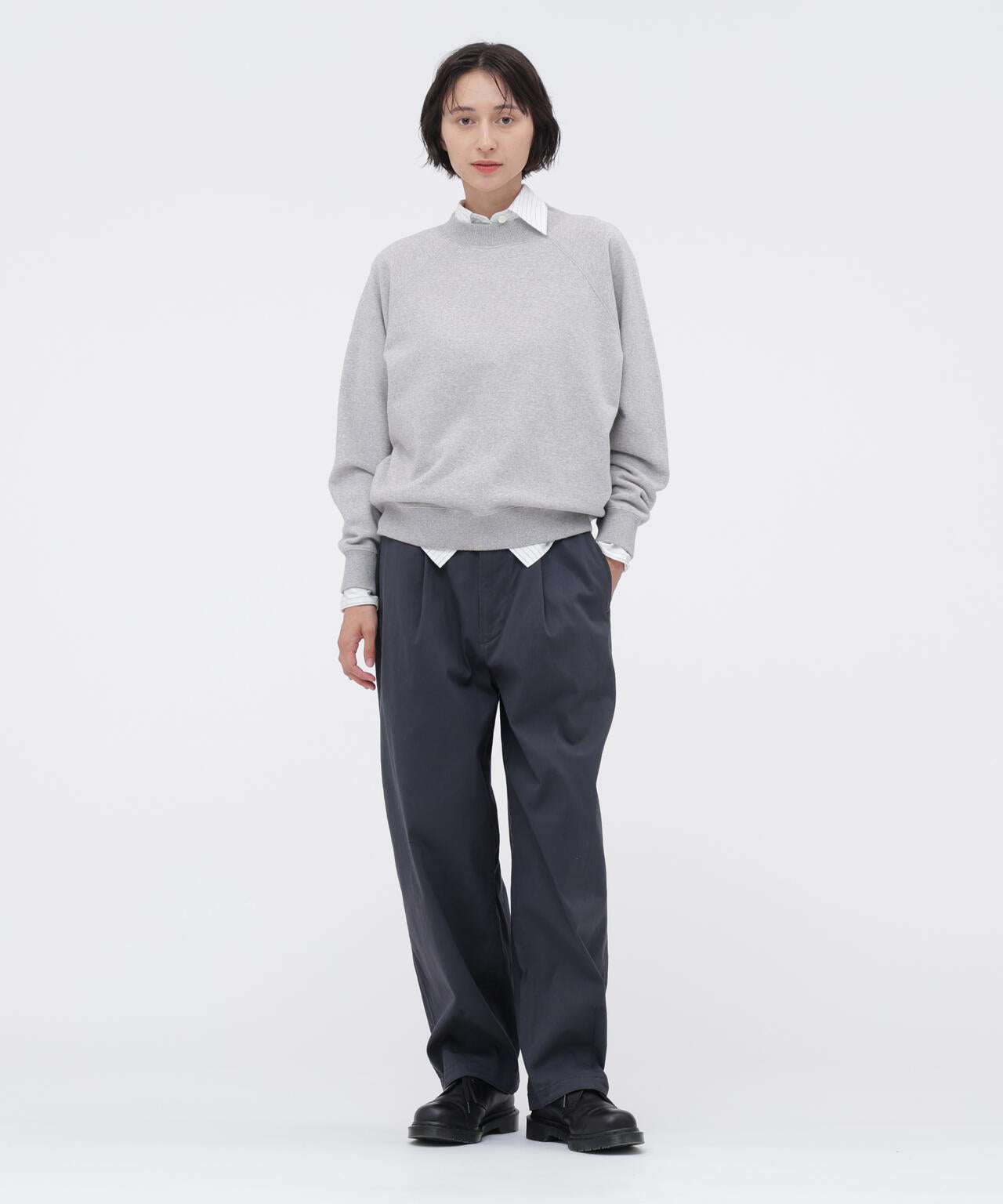 UTILITY COTTON NYLON TWILL TROUSERS