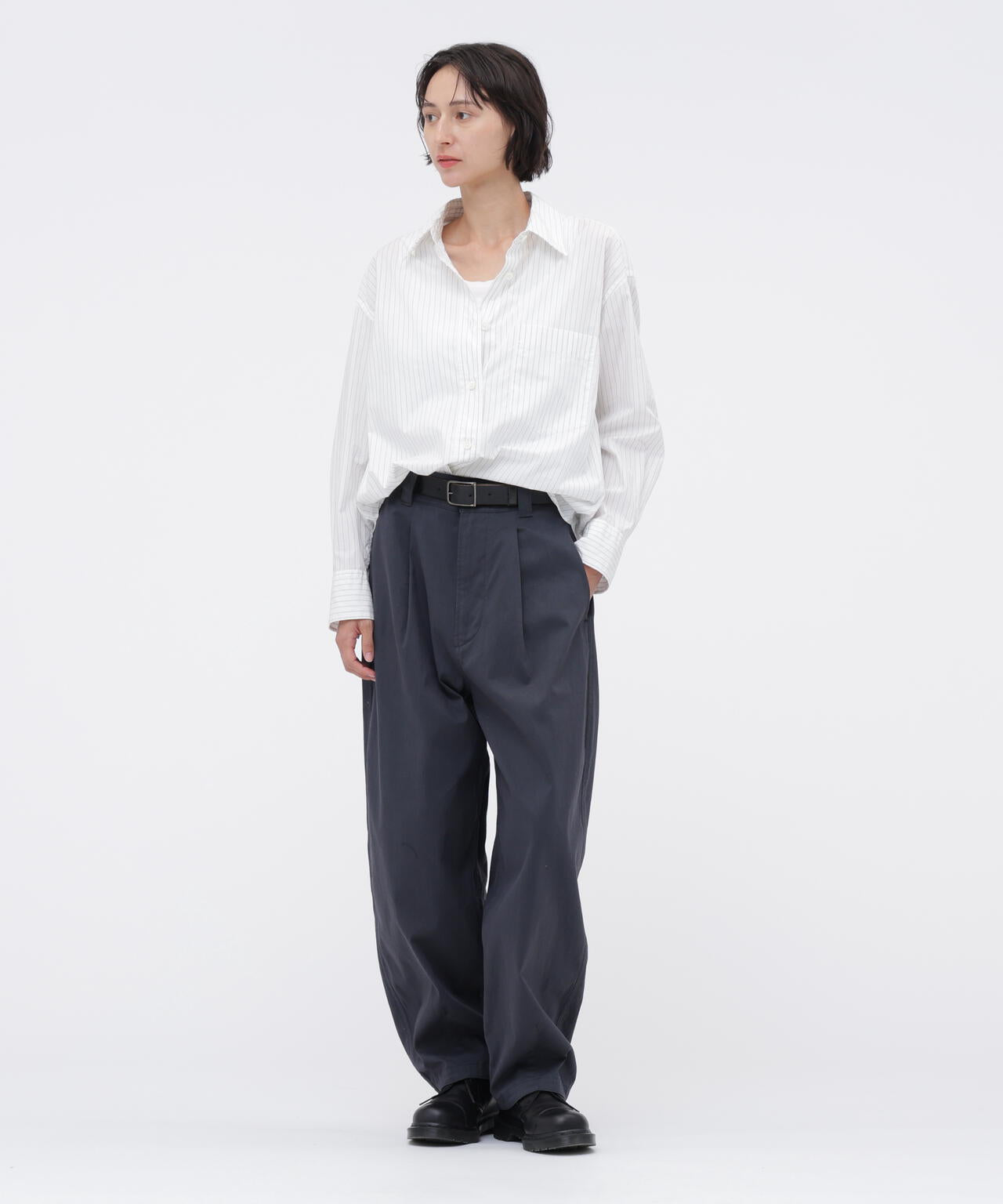 UTILITY COTTON NYLON TWILL TROUSERS