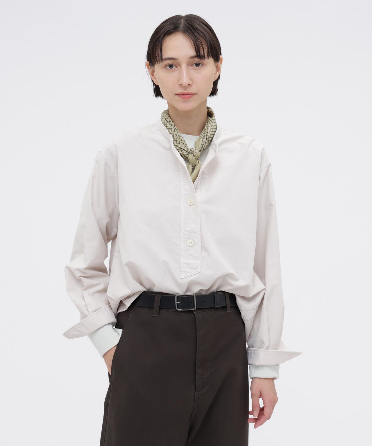 SOFT HOPSACK SHIRT