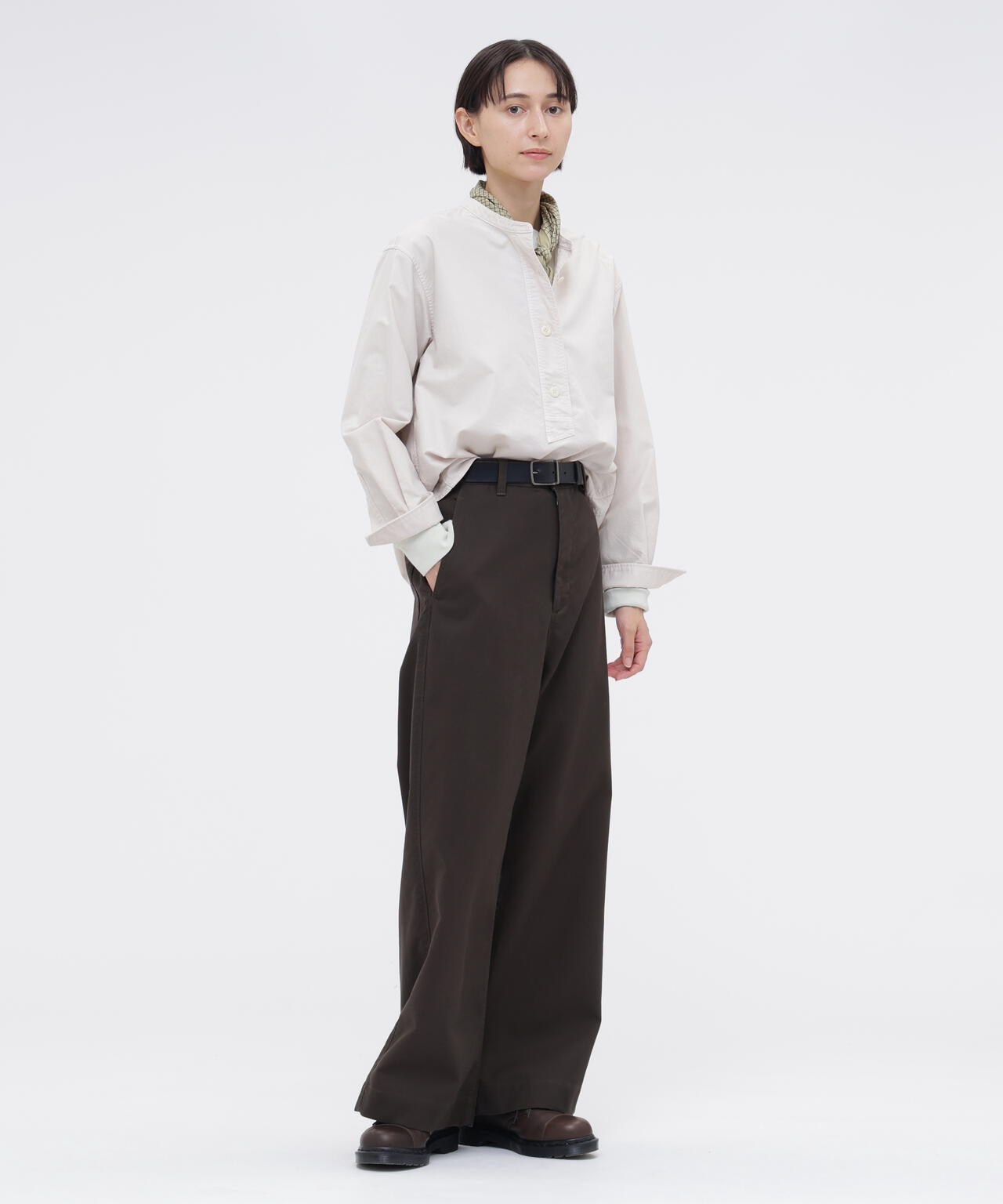SOFT HOPSACK SHIRT