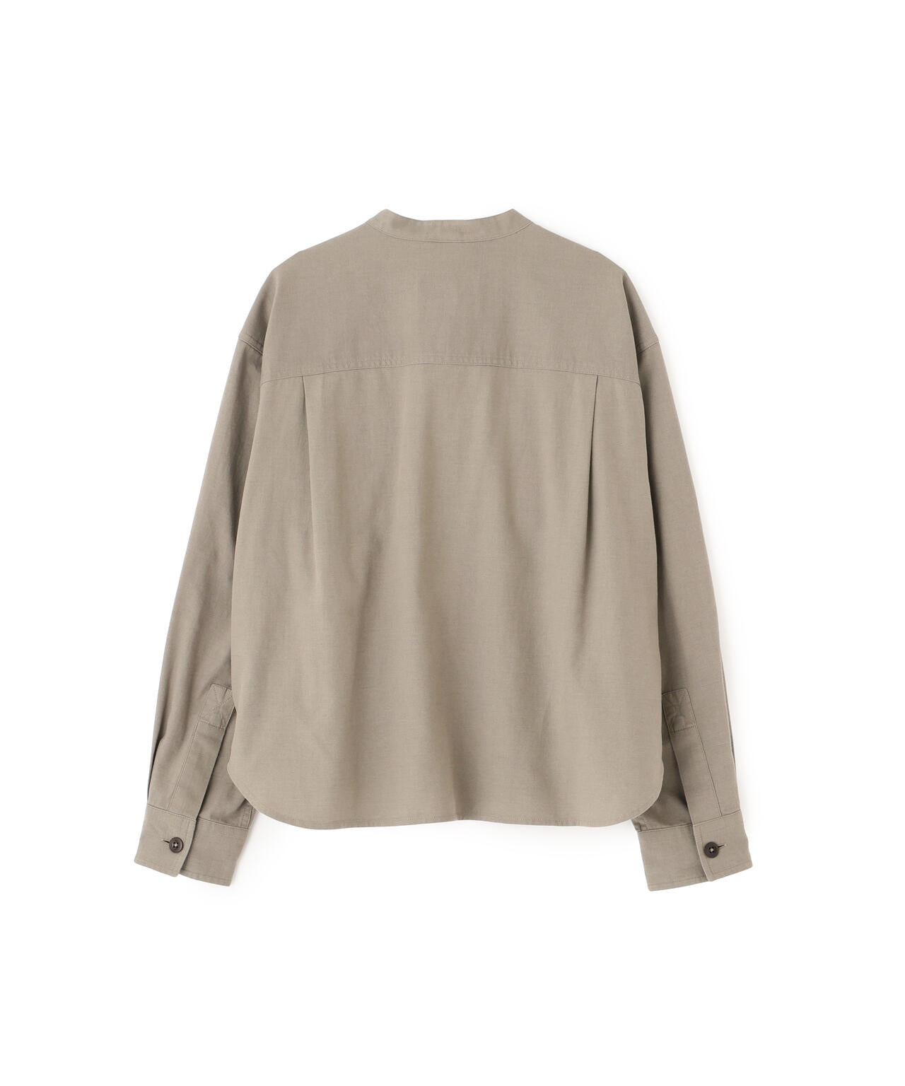 FINE COTTON WOOL TWILL SHIRT