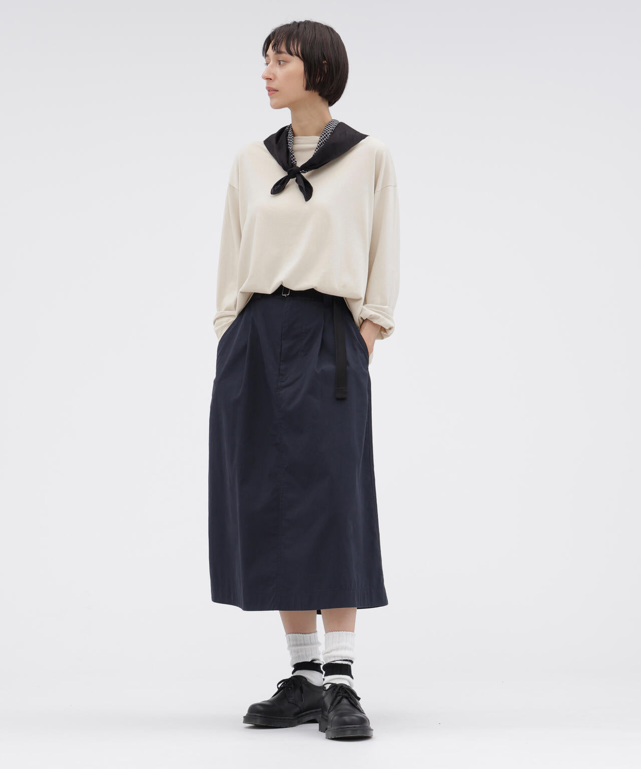 SMOOTH COTTON JERSEY TOP